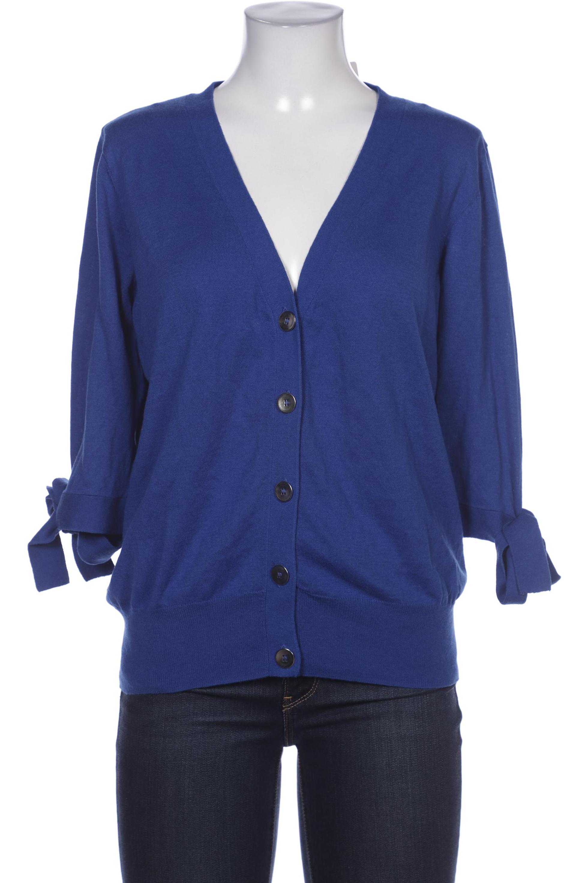 

violeta by Mango Damen Strickjacke, blau, Gr. 38