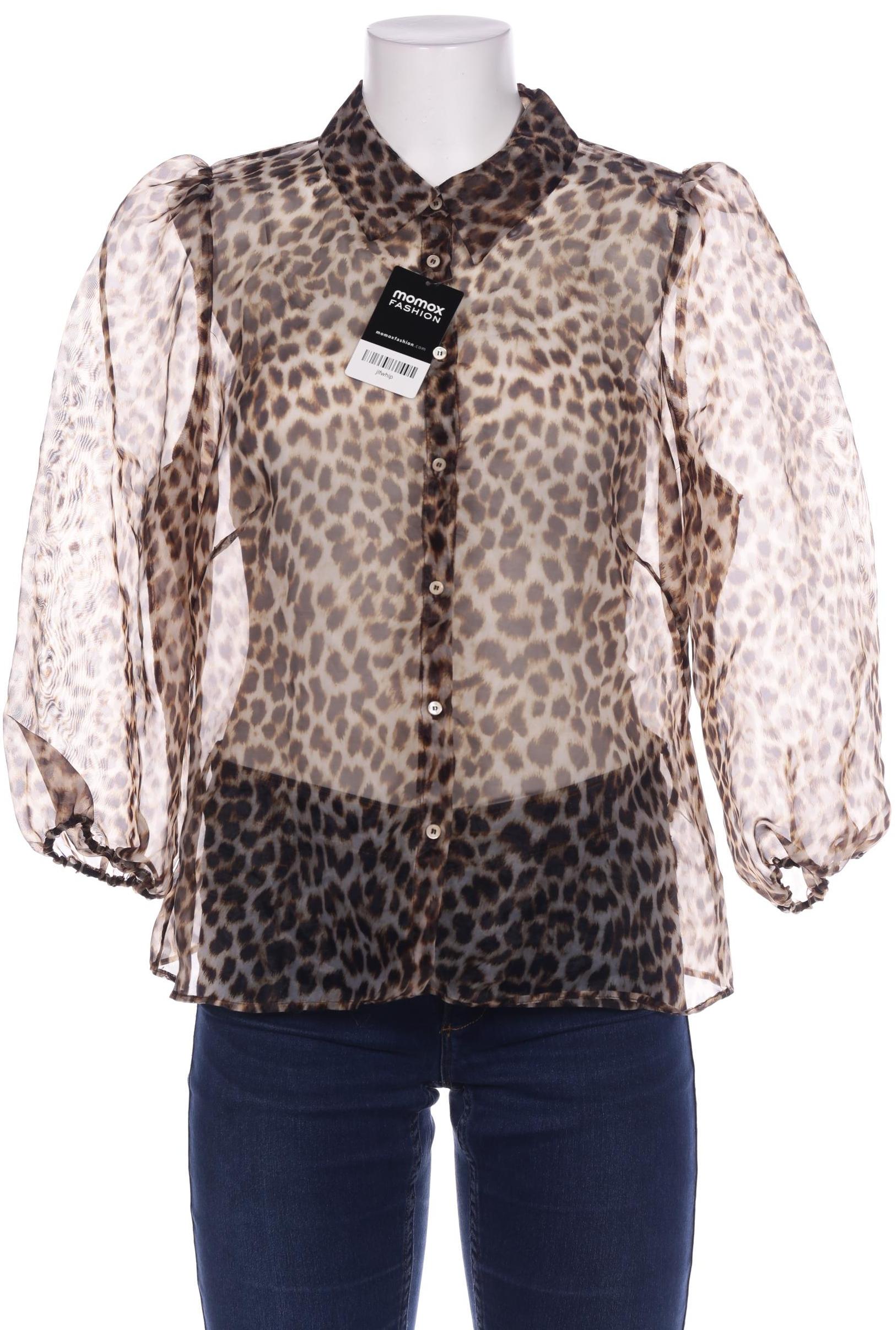 

violeta by Mango Damen Bluse, braun, Gr. 42