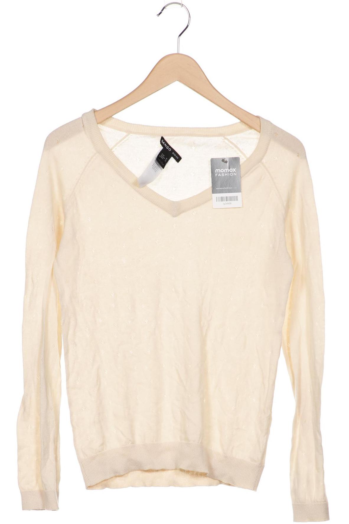 

violeta by Mango Damen Pullover, cremeweiß