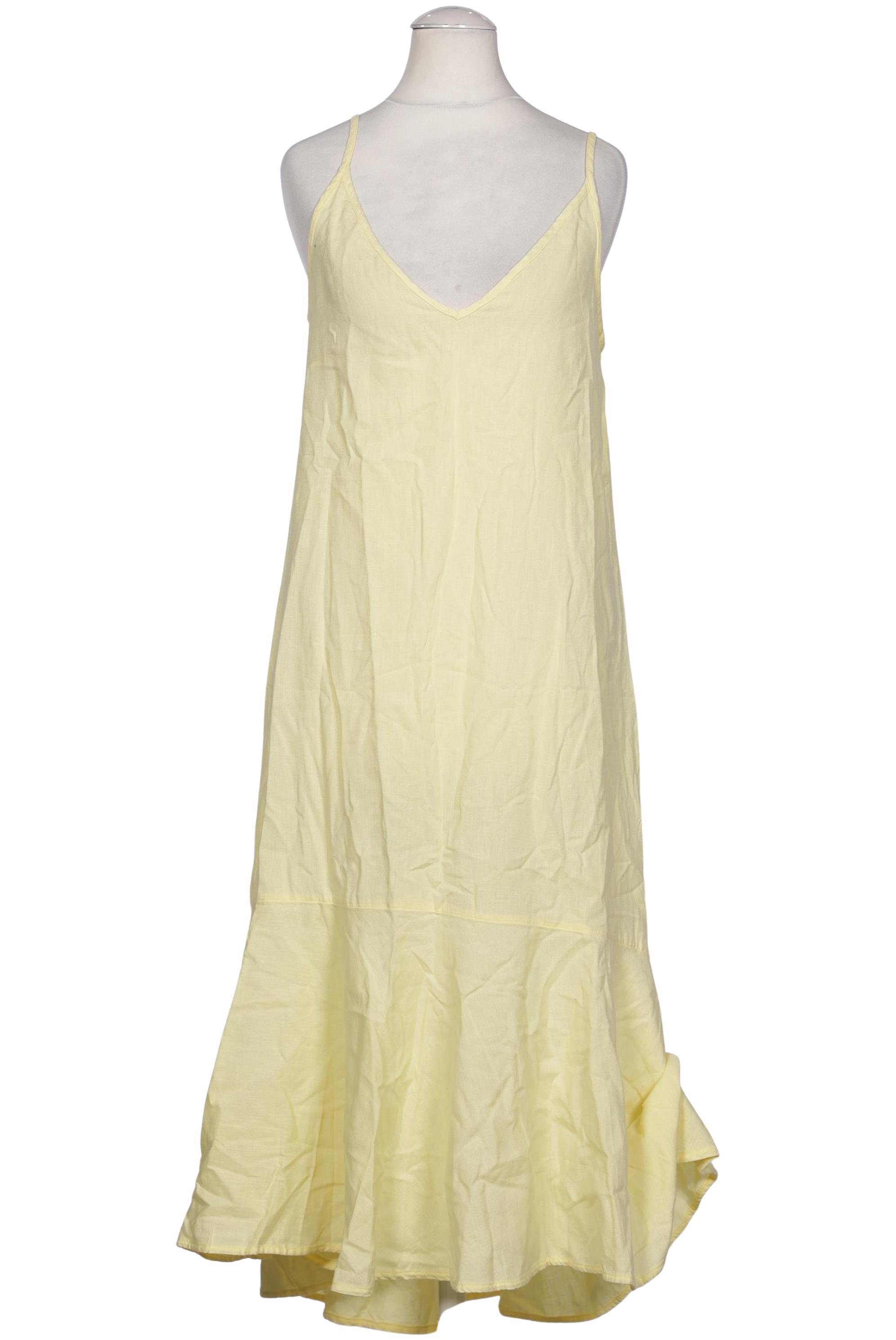 

violeta by Mango Damen Kleid, gelb, Gr. 34