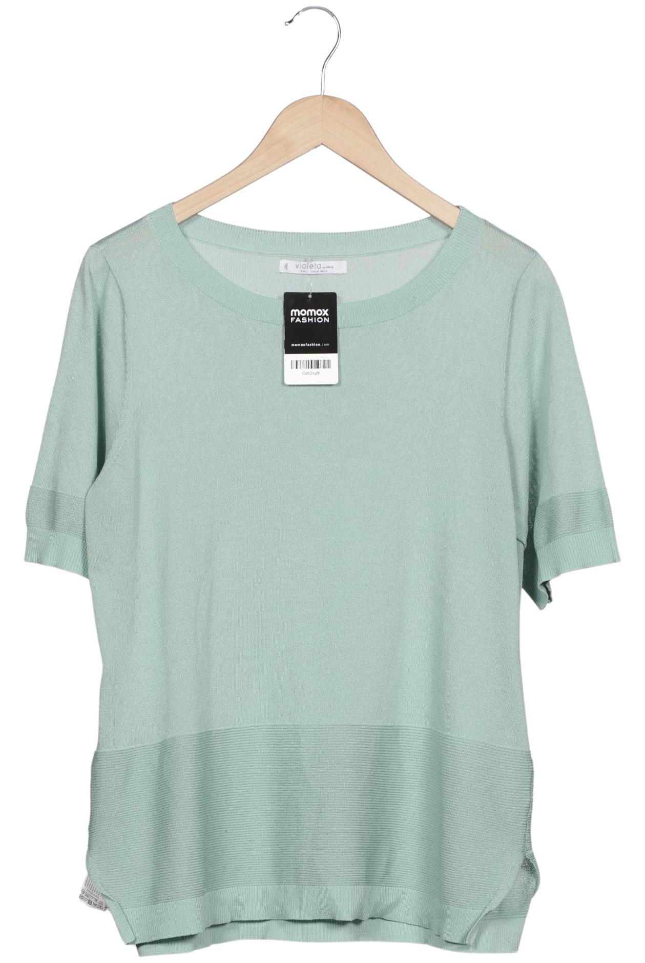 Thumbnail - violeta by Mango Damen T-Shirt, hellgrün, Gr. 42