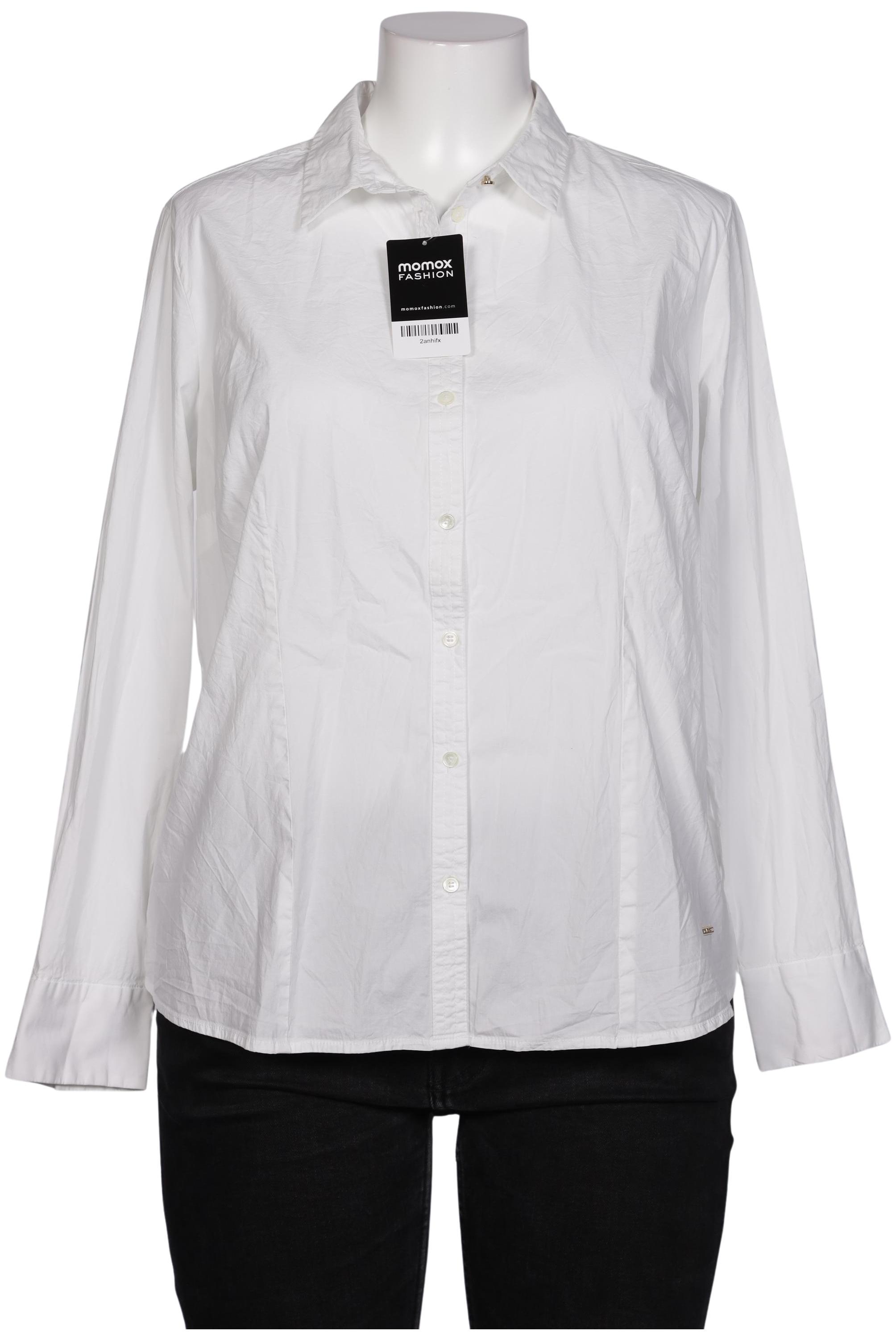 

violeta by Mango Damen Bluse, weiß, Gr. 44