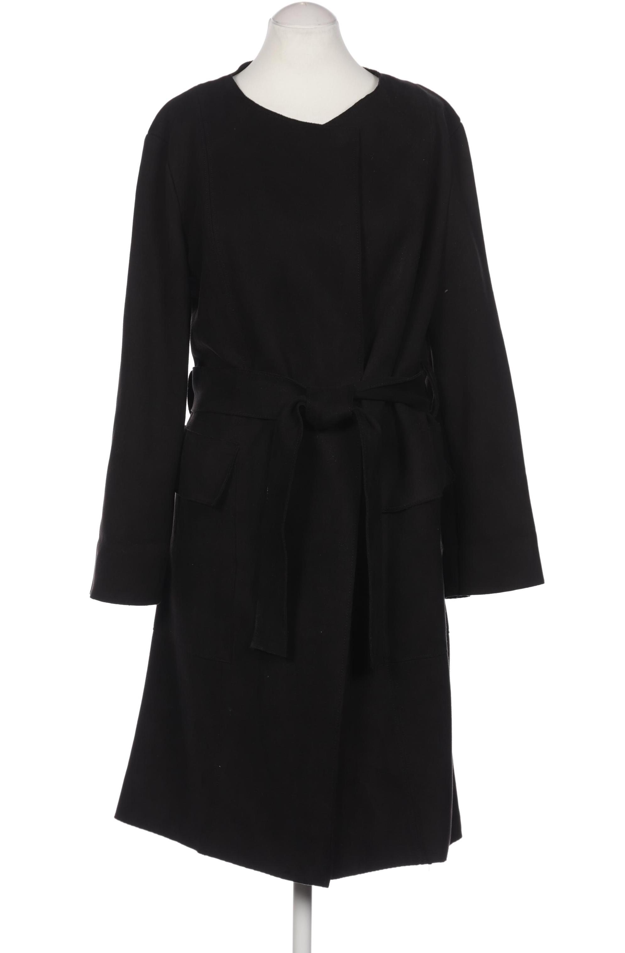 

violeta by Mango Damen Mantel, schwarz, Gr. 36