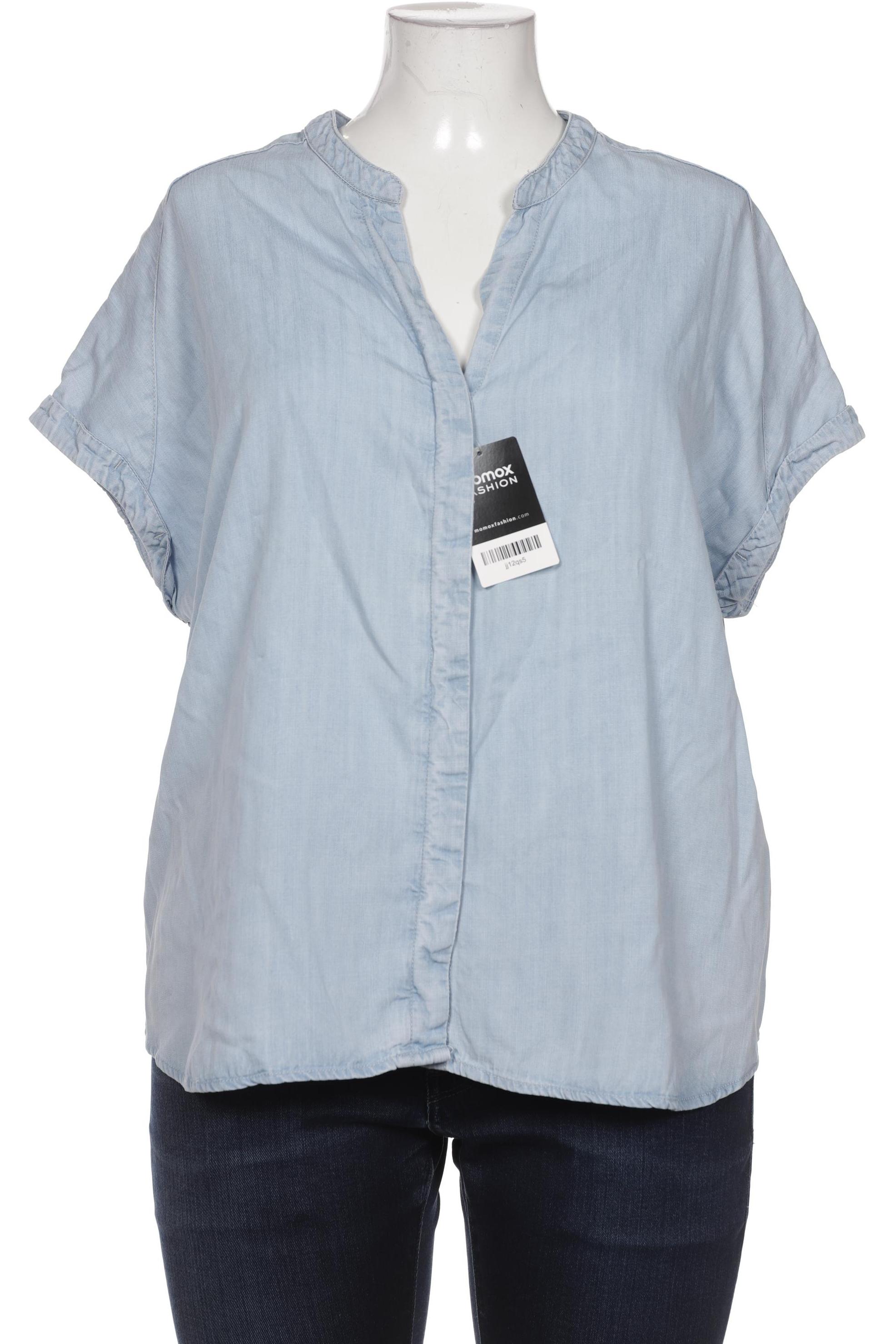 

violeta by Mango Damen Bluse, blau, Gr. 44