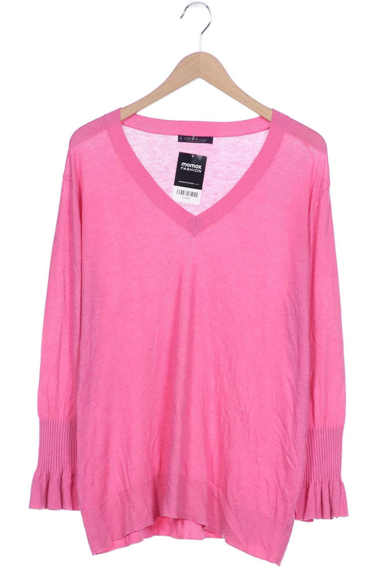 

violeta by Mango Damen Pullover, pink, Gr. 46