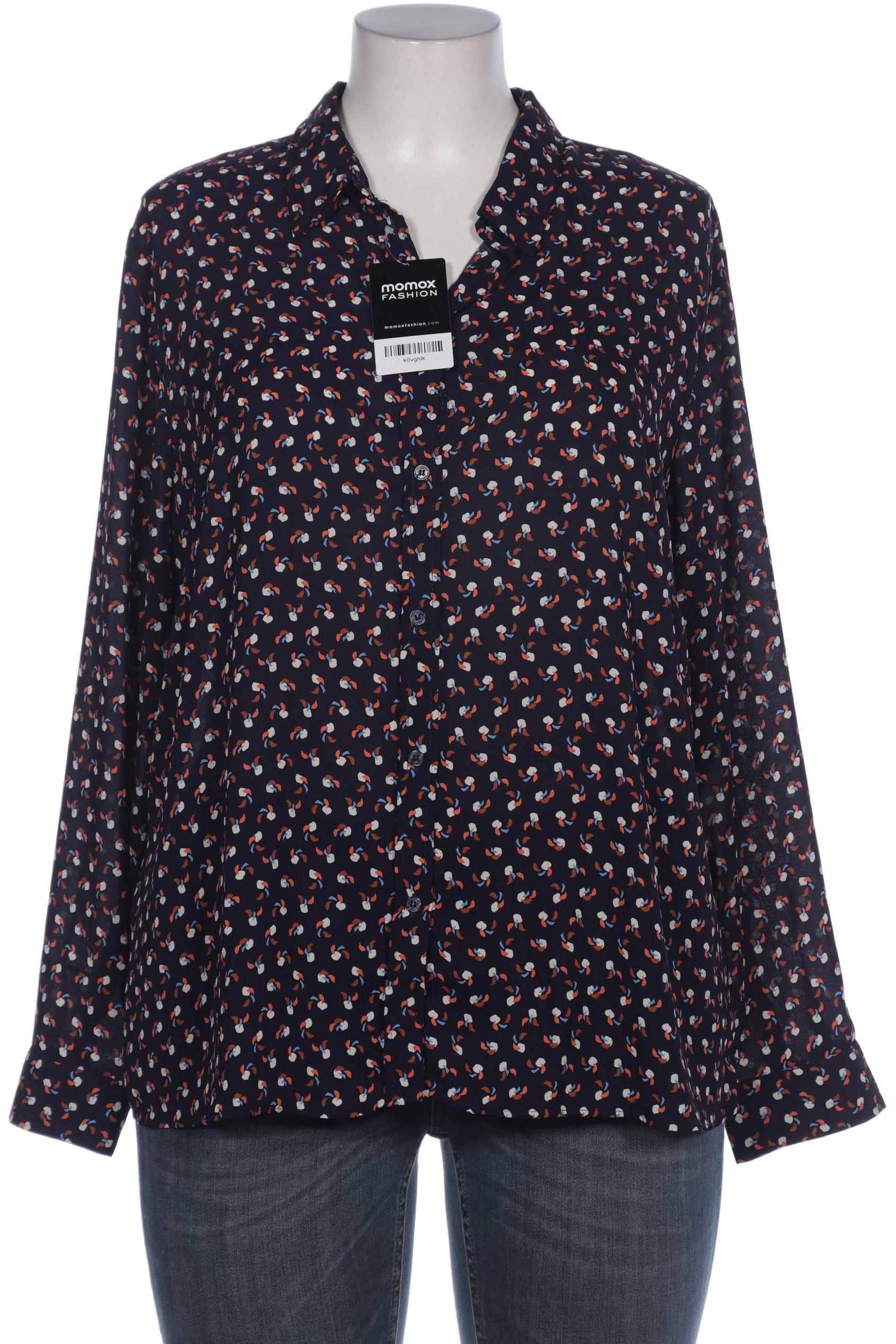 

violeta by Mango Damen Bluse, marineblau, Gr. 44
