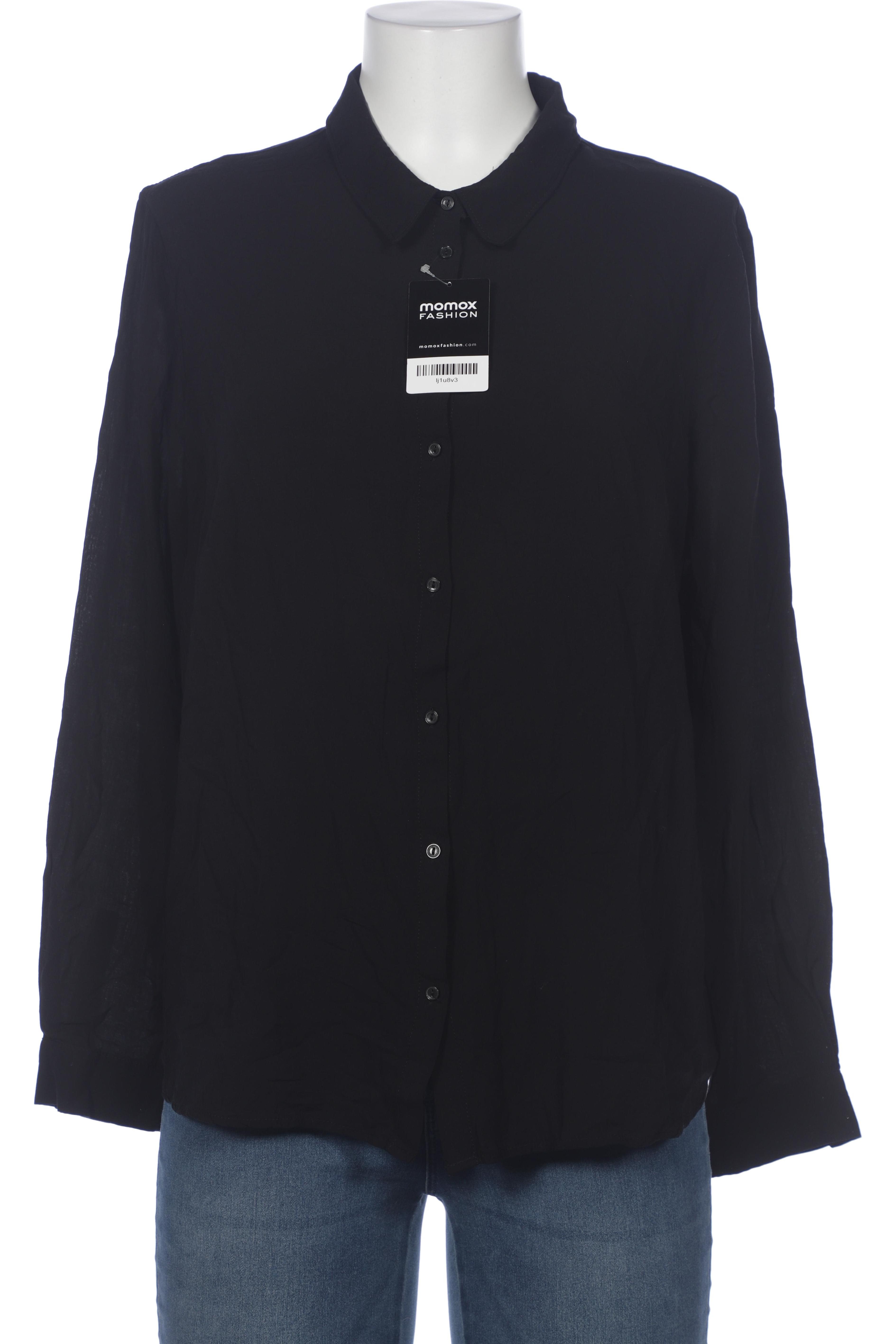 

violeta by Mango Damen Bluse, schwarz, Gr. 42