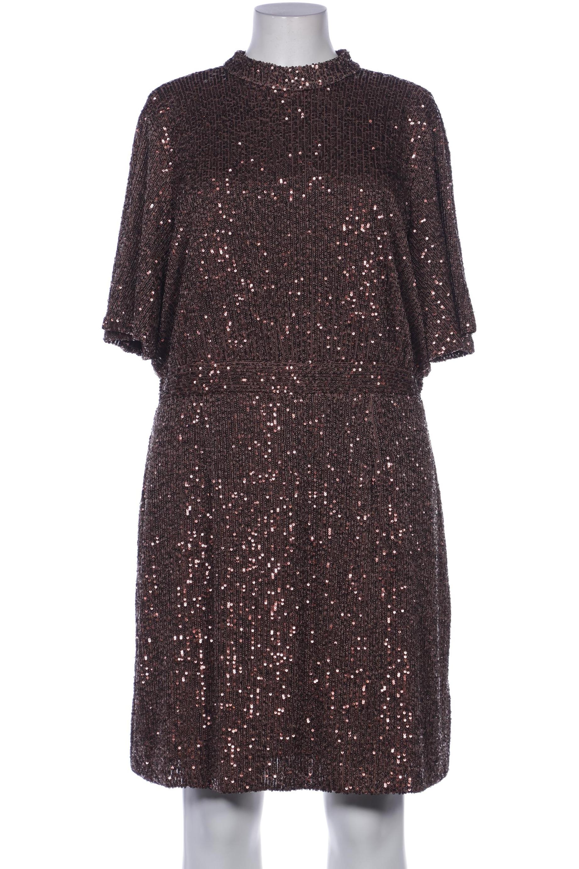 

violeta by Mango Damen Kleid, braun, Gr. 44