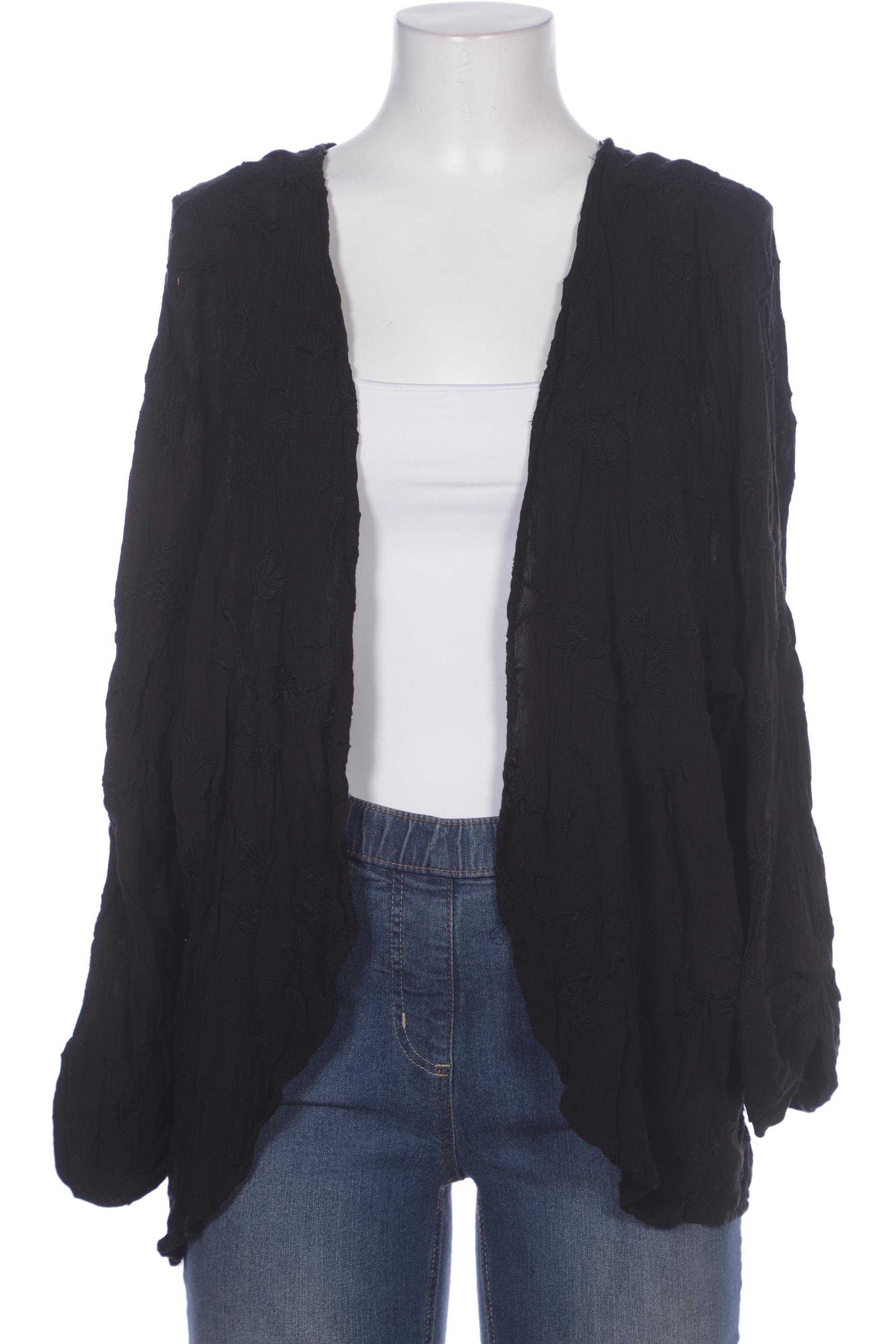 

violeta by Mango Damen Strickjacke, schwarz, Gr. 36