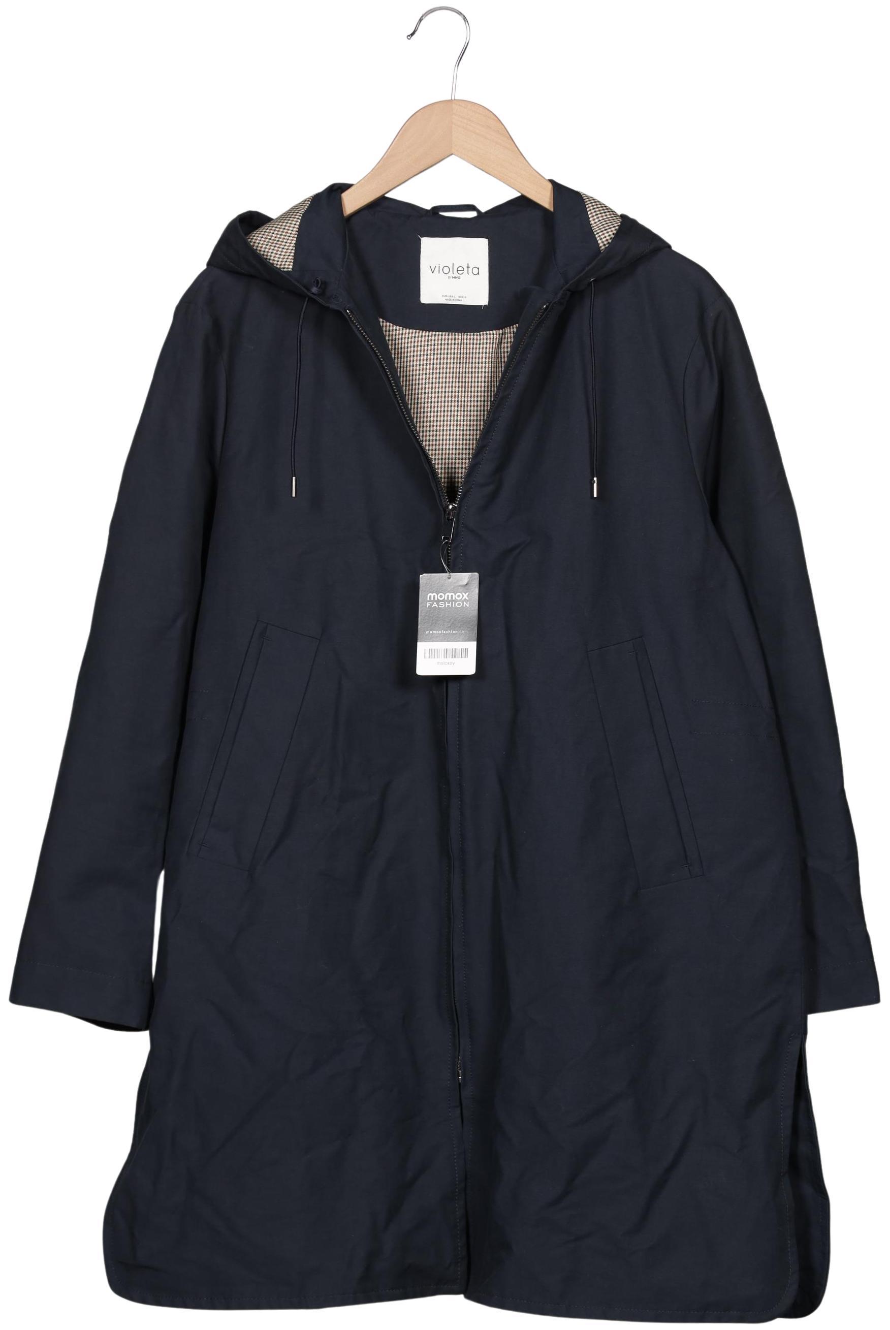 

violeta by Mango Damen Mantel, marineblau, Gr. 42