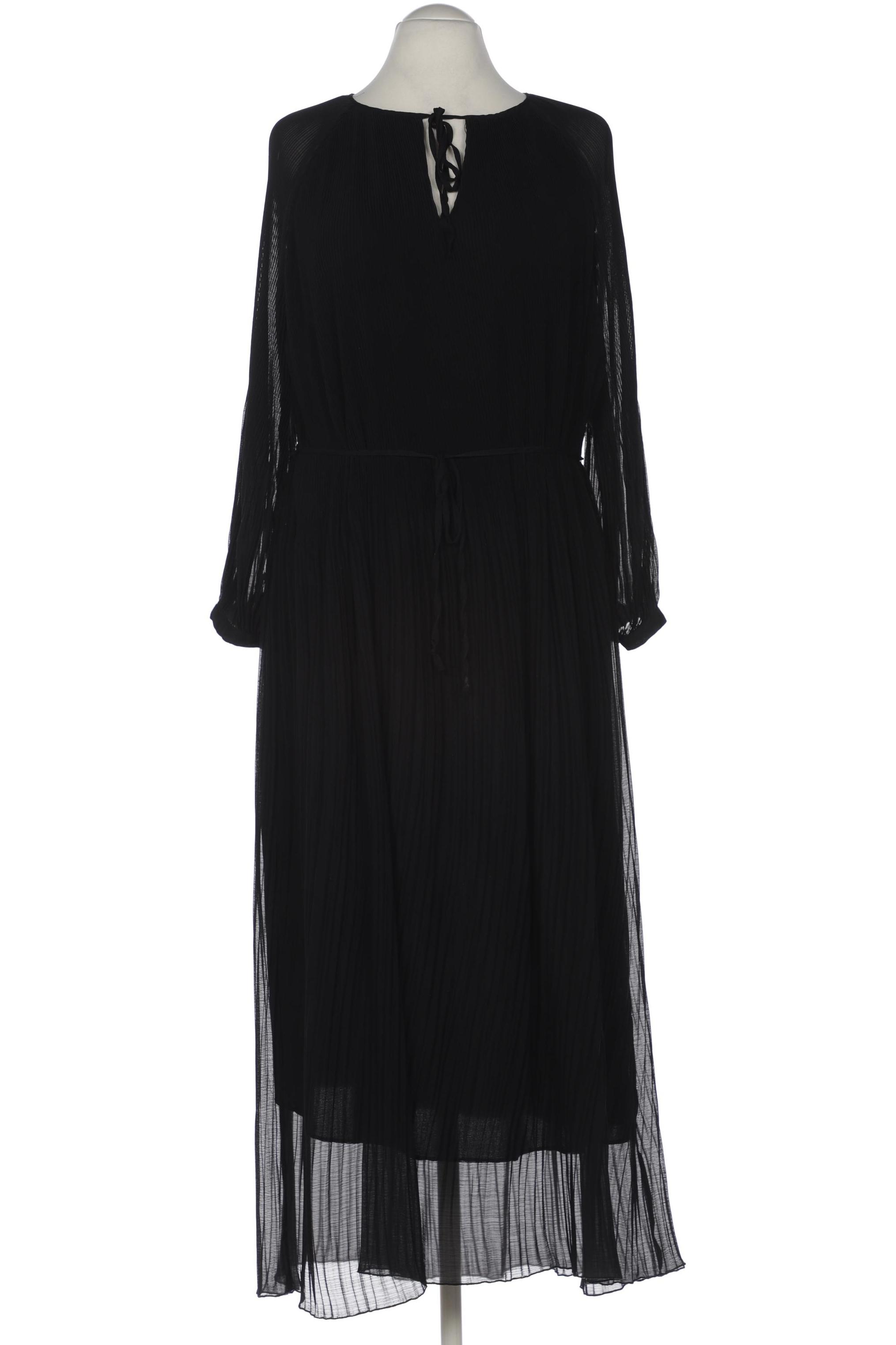 

violeta by Mango Damen Kleid, schwarz, Gr. 48