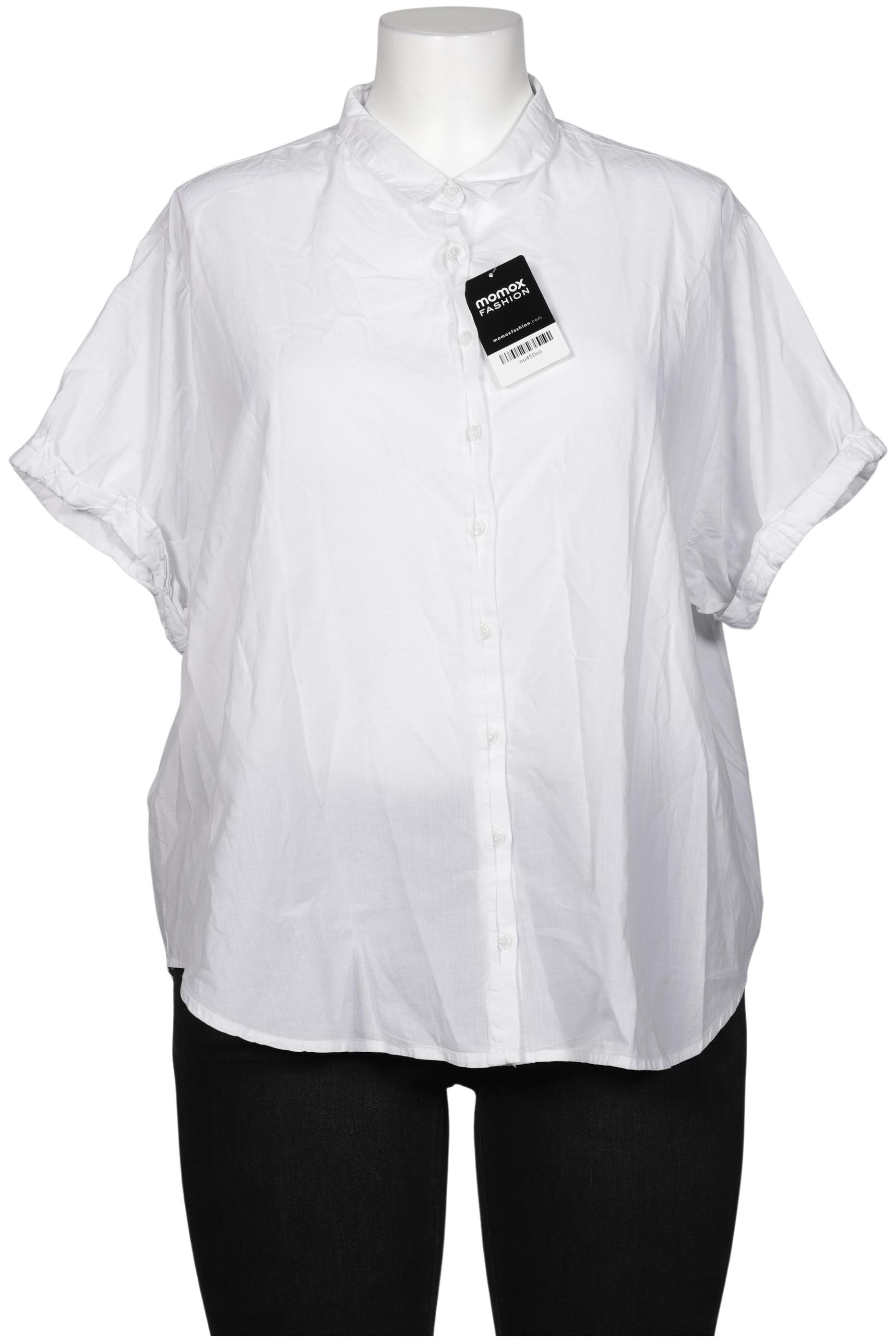 

violeta by Mango Damen Bluse, weiß, Gr. 44