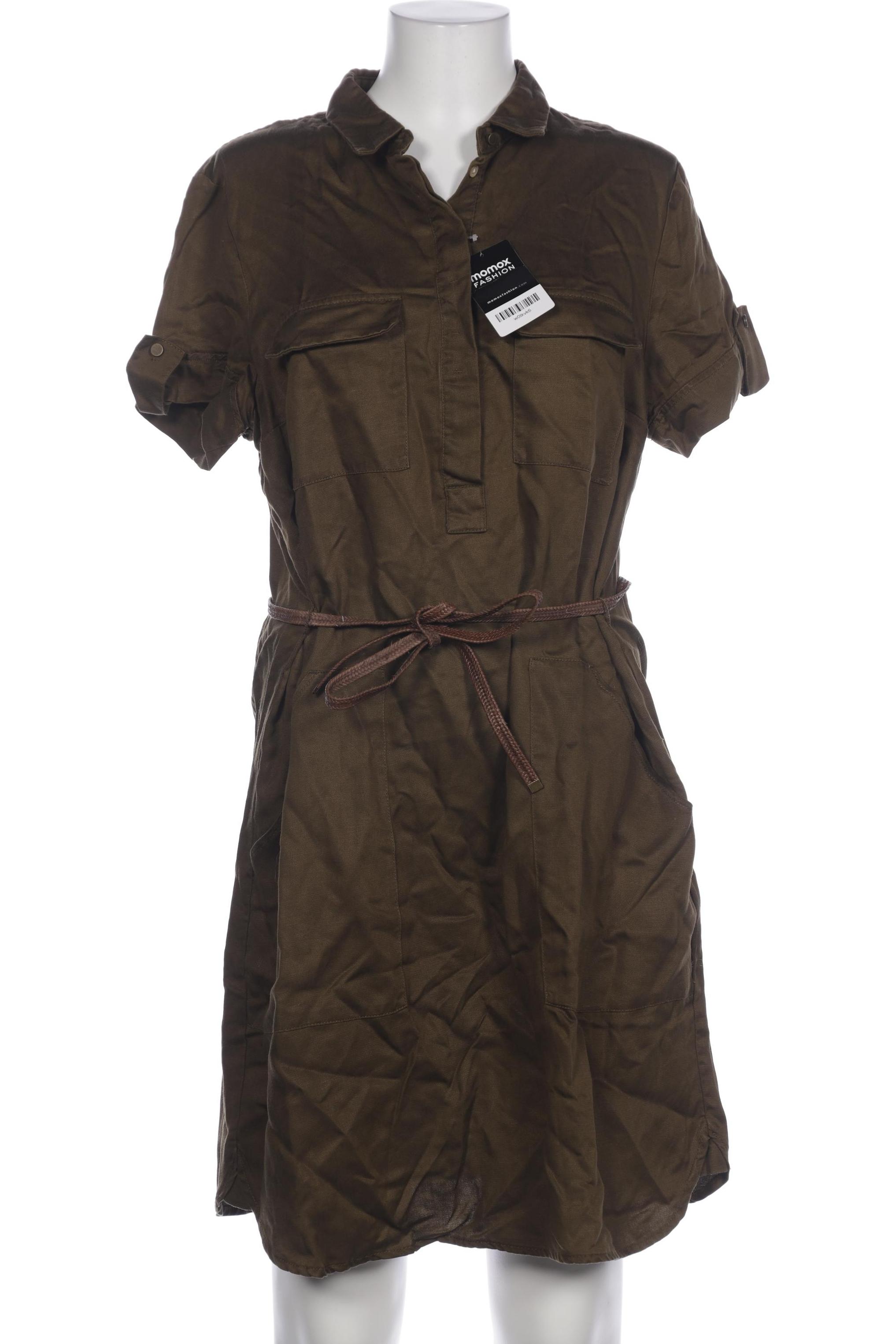 

violeta by Mango Damen Kleid, grün, Gr. 38