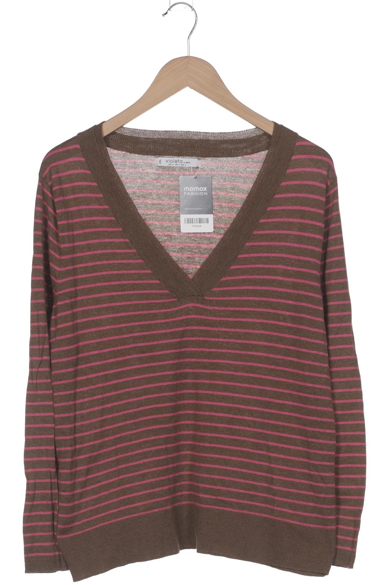 

violeta by Mango Damen Pullover, braun, Gr. 38
