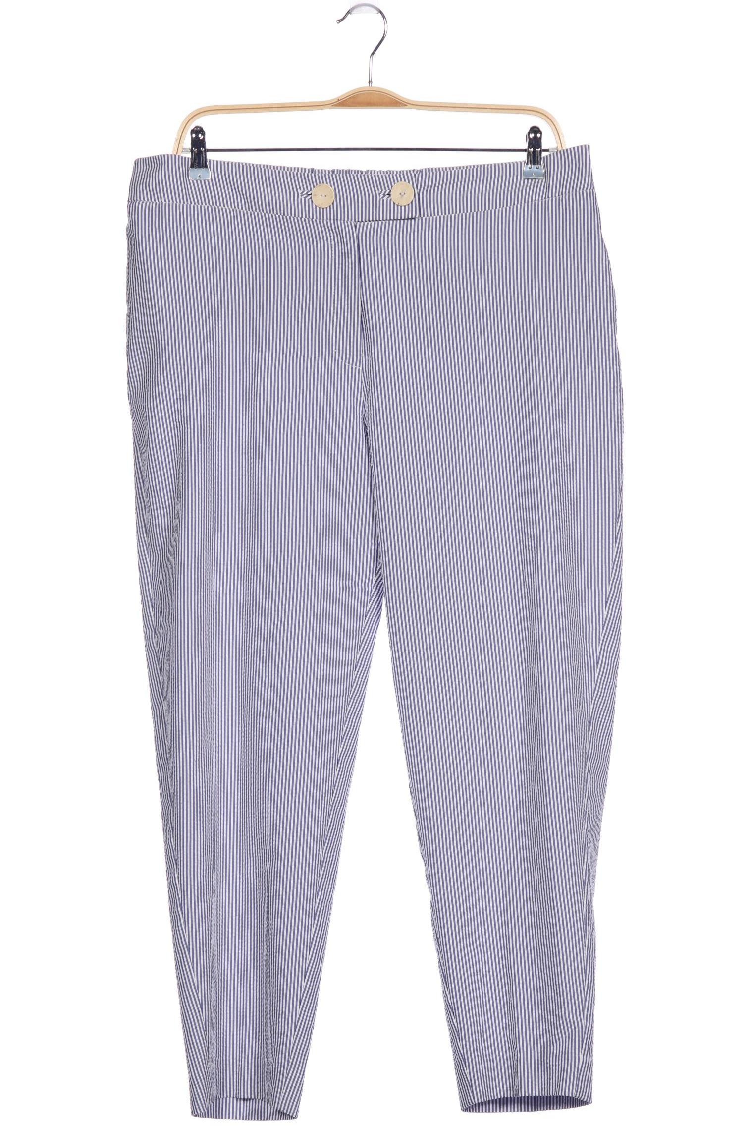 

violeta by Mango Damen Stoffhose, blau, Gr. 0