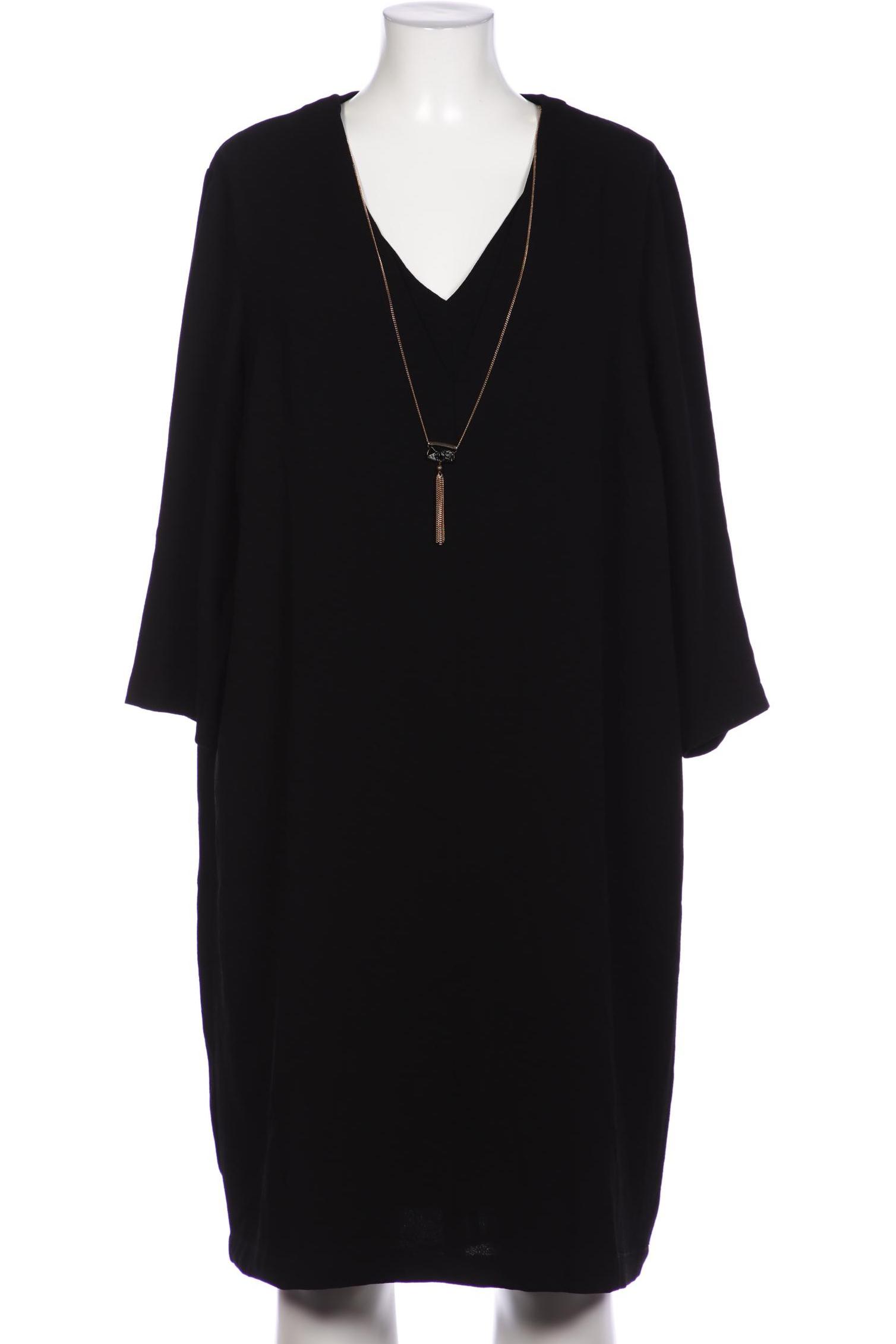 

violeta by Mango Damen Kleid, schwarz, Gr. 46