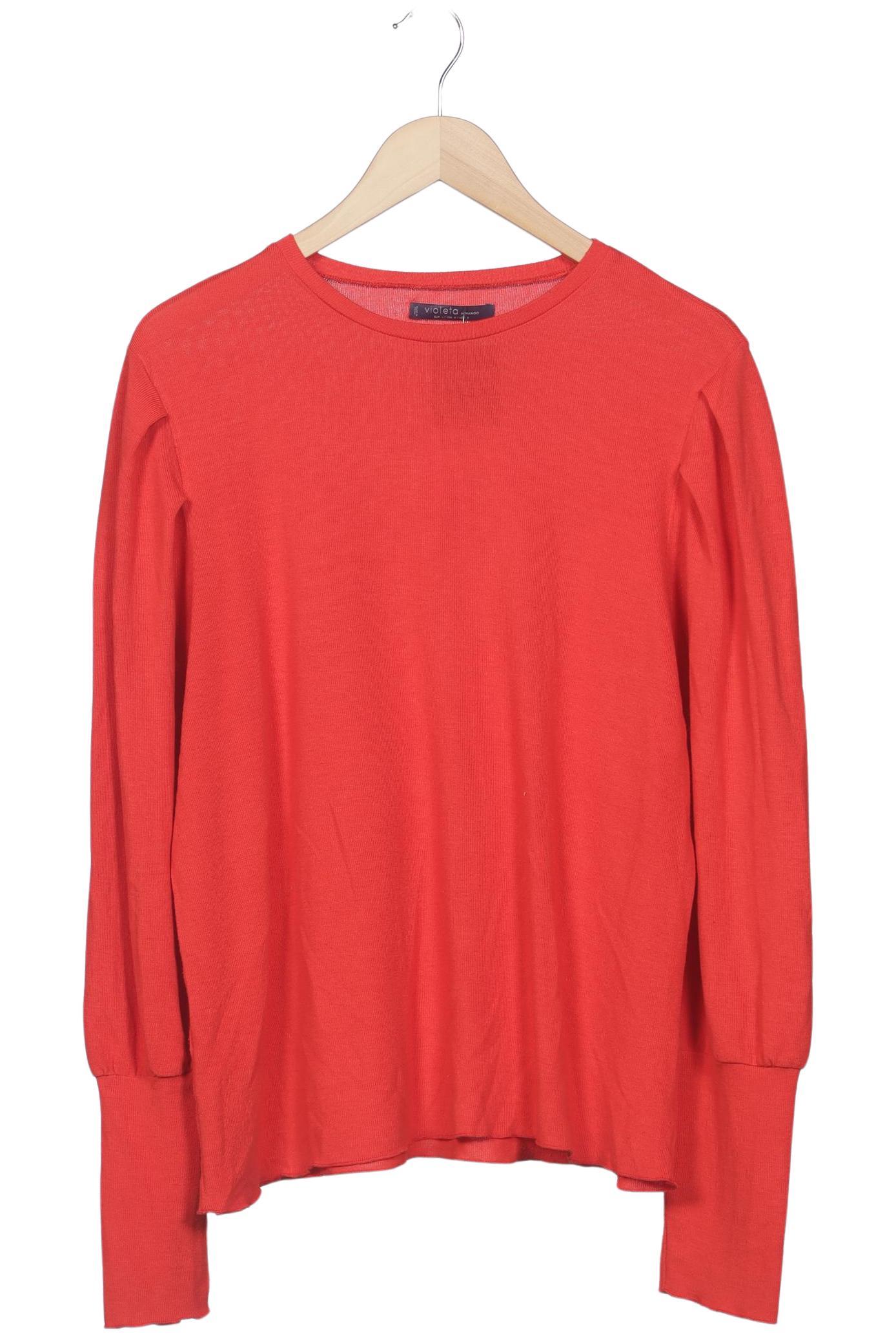 

violeta by Mango Damen Pullover, rot, Gr. 42