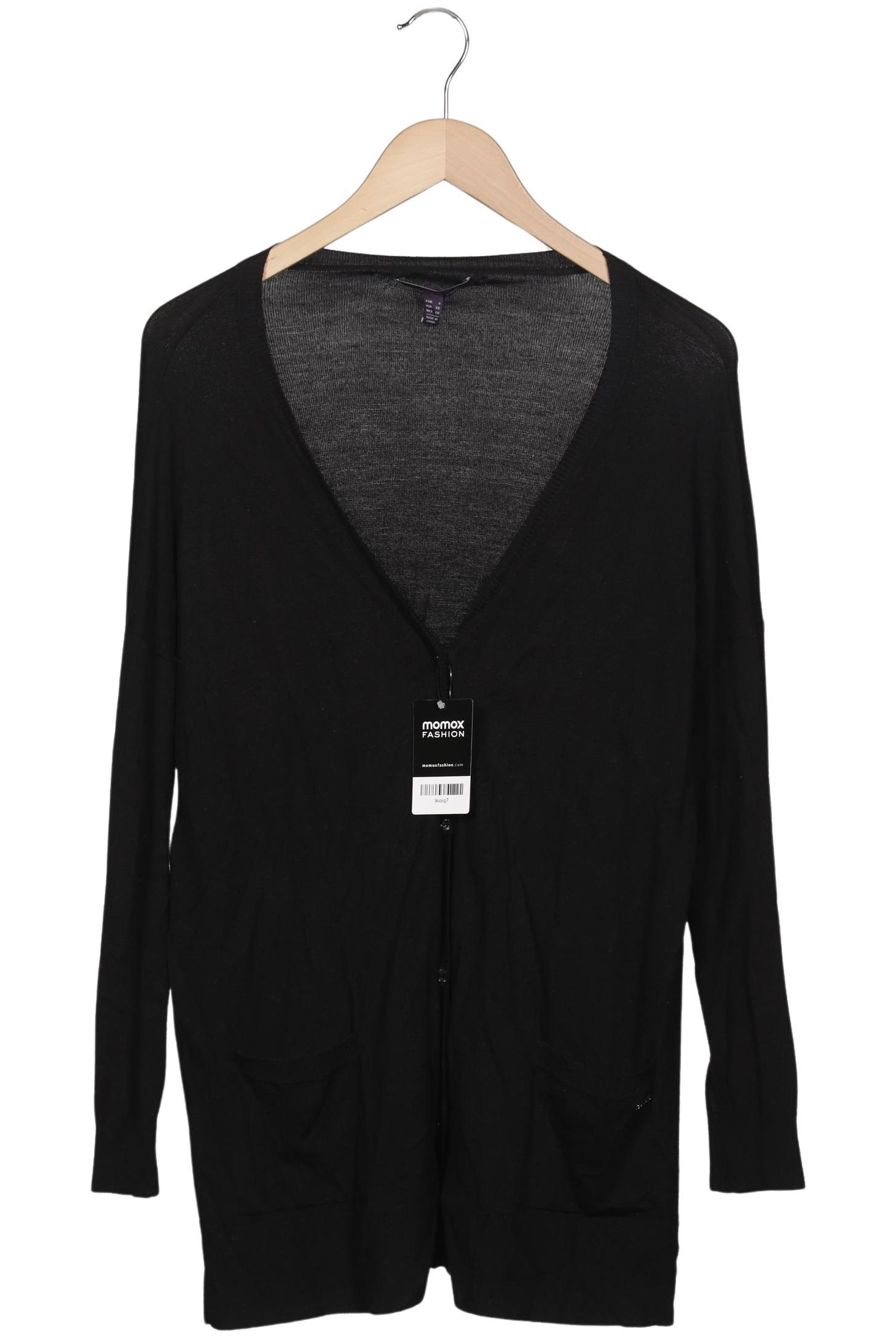 

violeta by Mango Damen Strickjacke, schwarz, Gr. 36