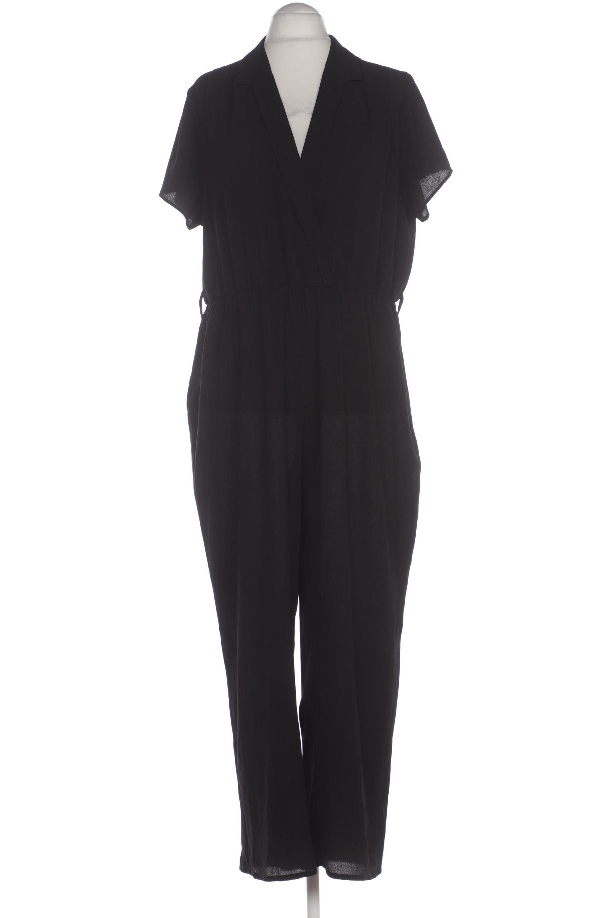 

violeta by Mango Damen Jumpsuit/Overall, schwarz, Gr. 44