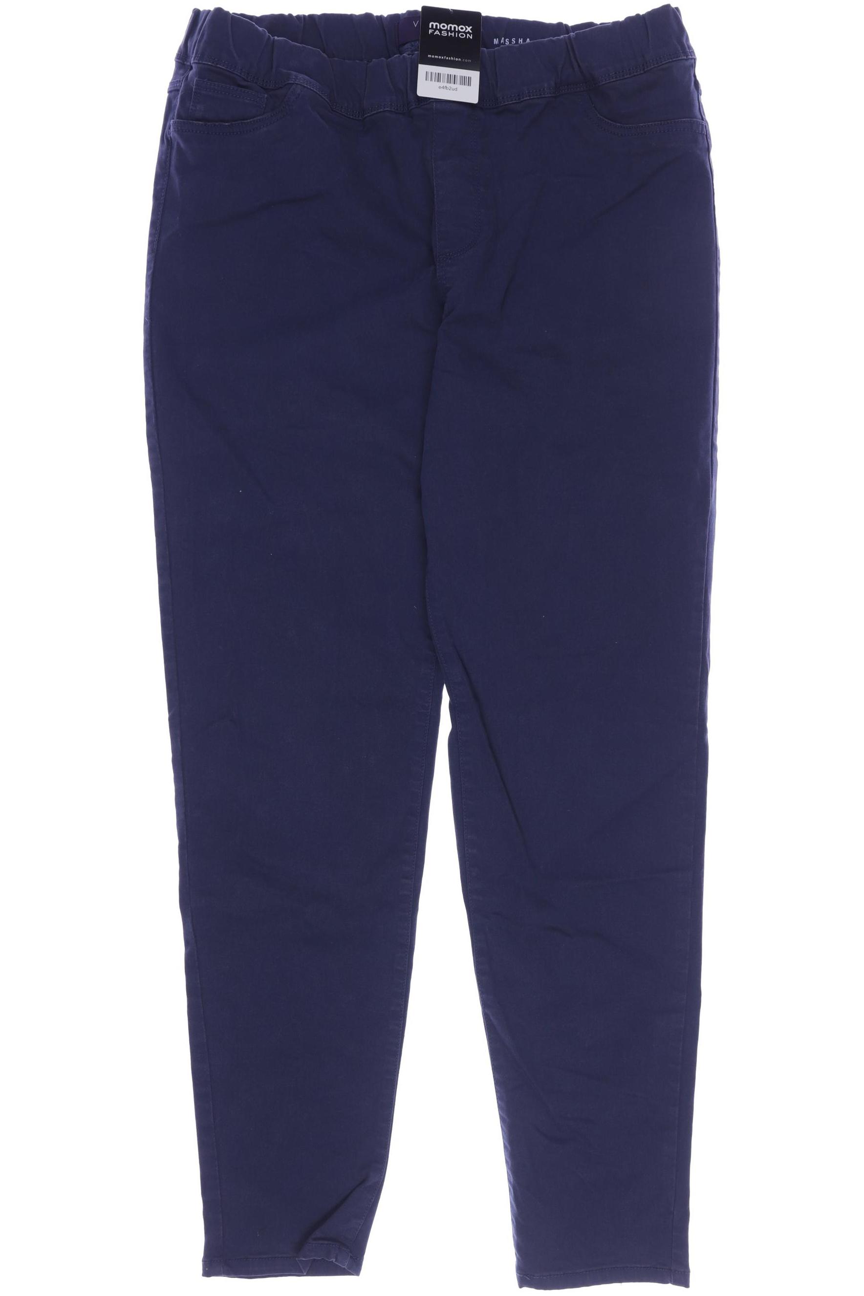 

violeta by Mango Damen Stoffhose, blau, Gr. 40