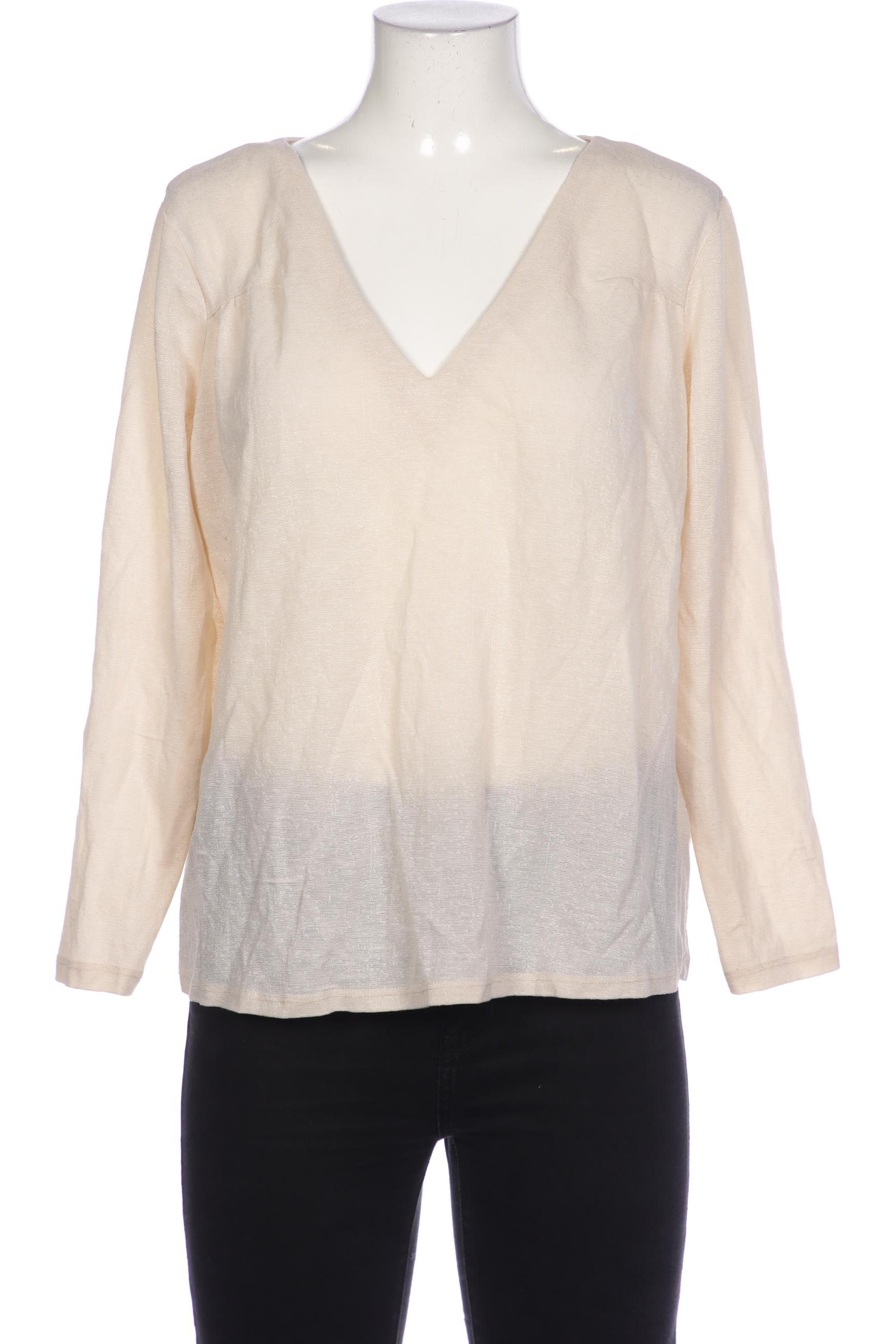 

violeta by Mango Damen Bluse, beige, Gr. 42
