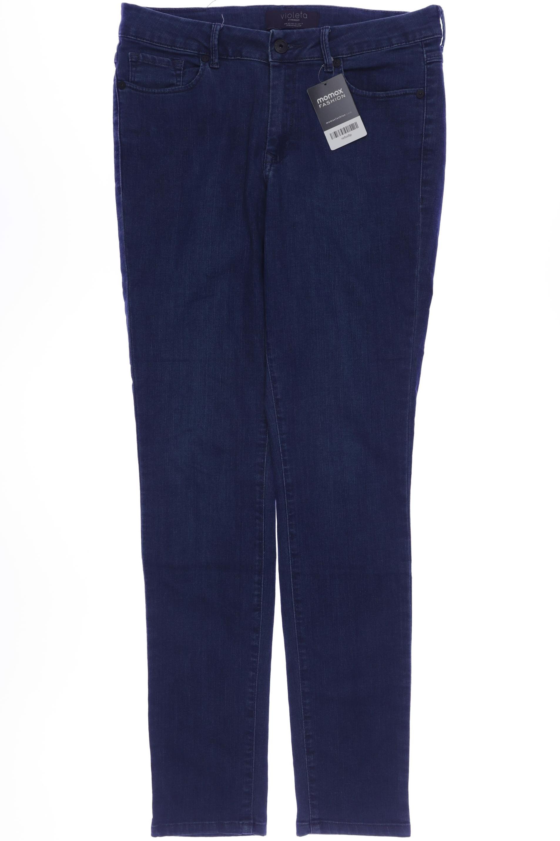 

violeta by Mango Damen Jeans, blau, Gr. 42