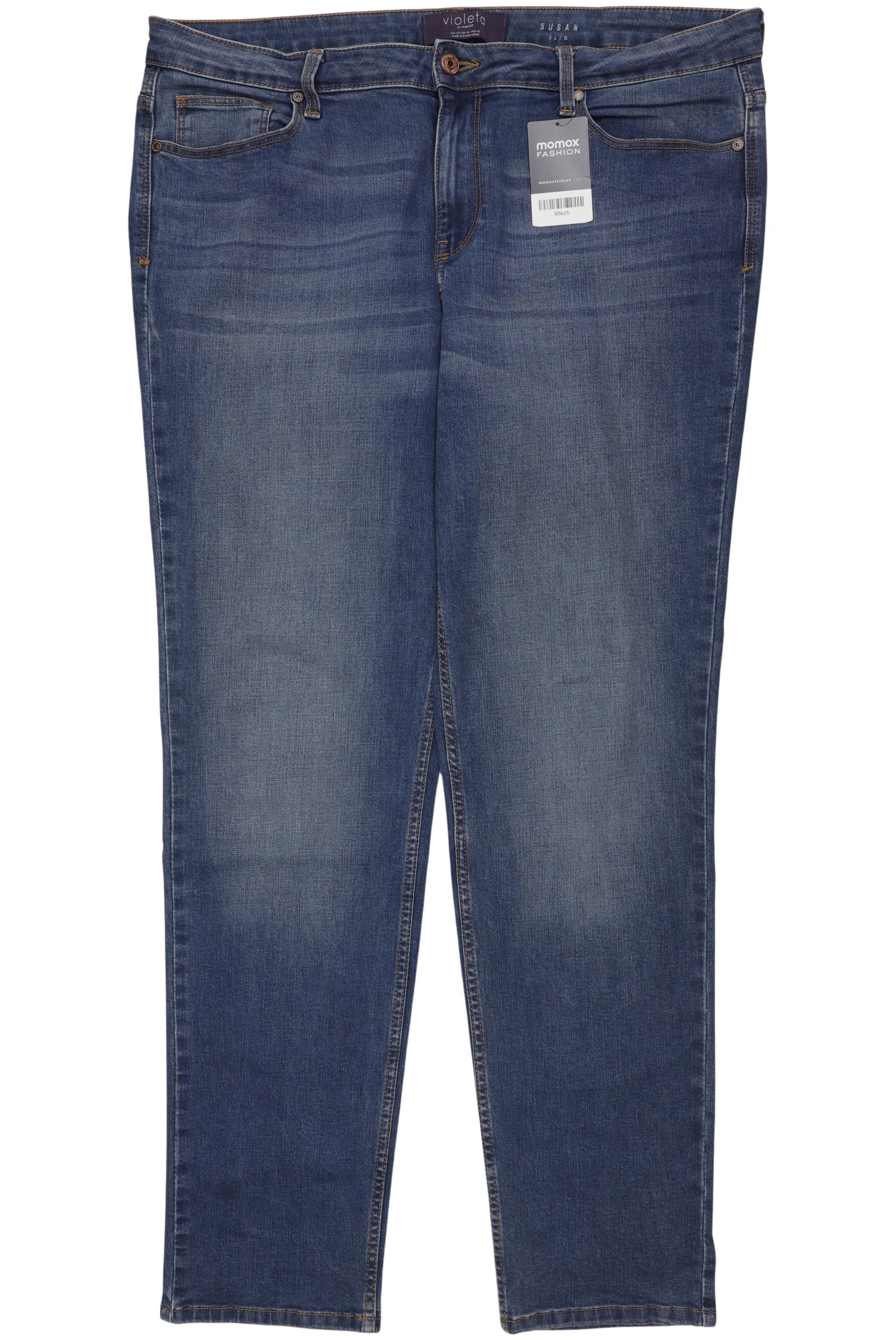 

violeta by Mango Damen Jeans, blau, Gr. 50