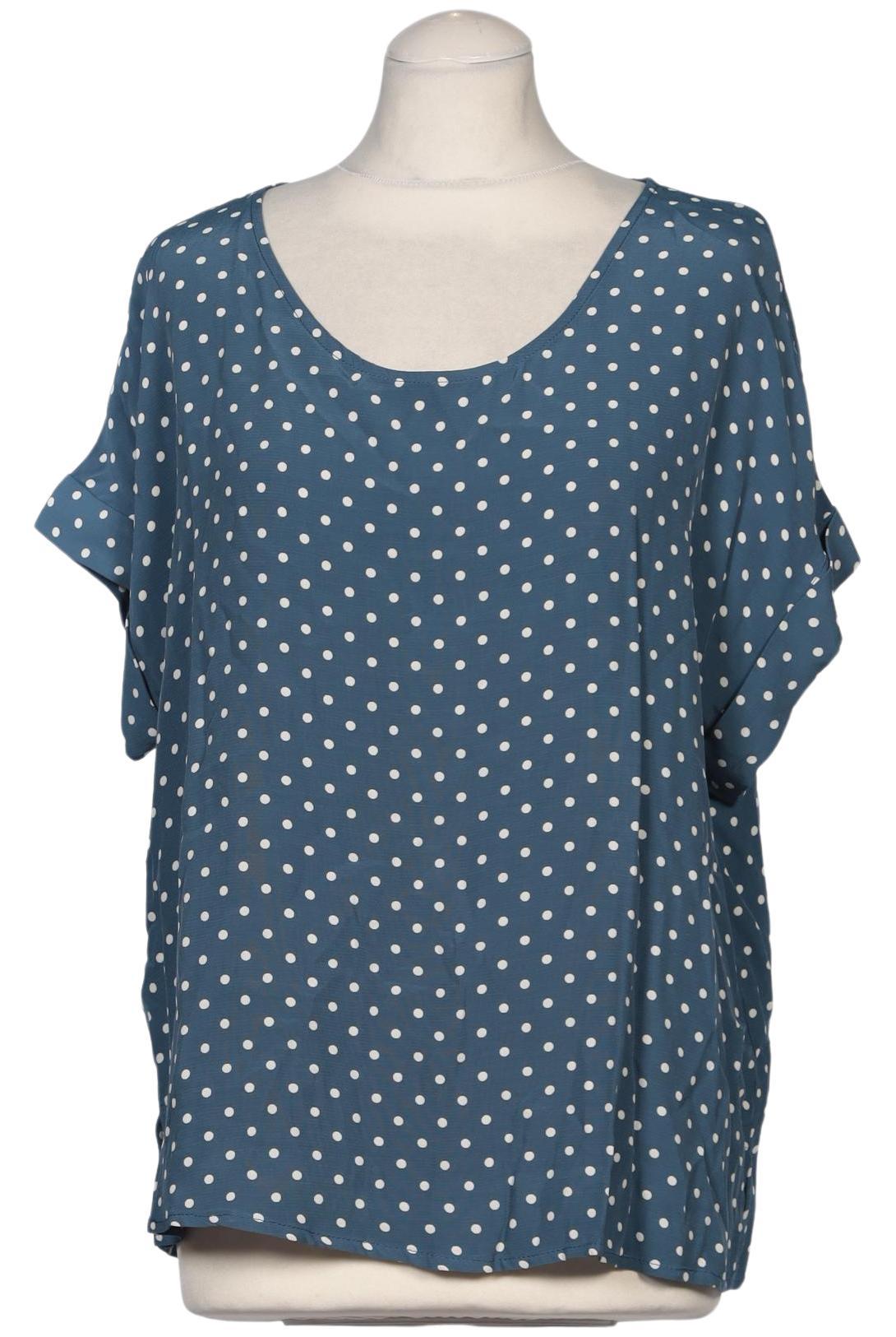 

violeta by Mango Damen Bluse, hellblau, Gr. 36