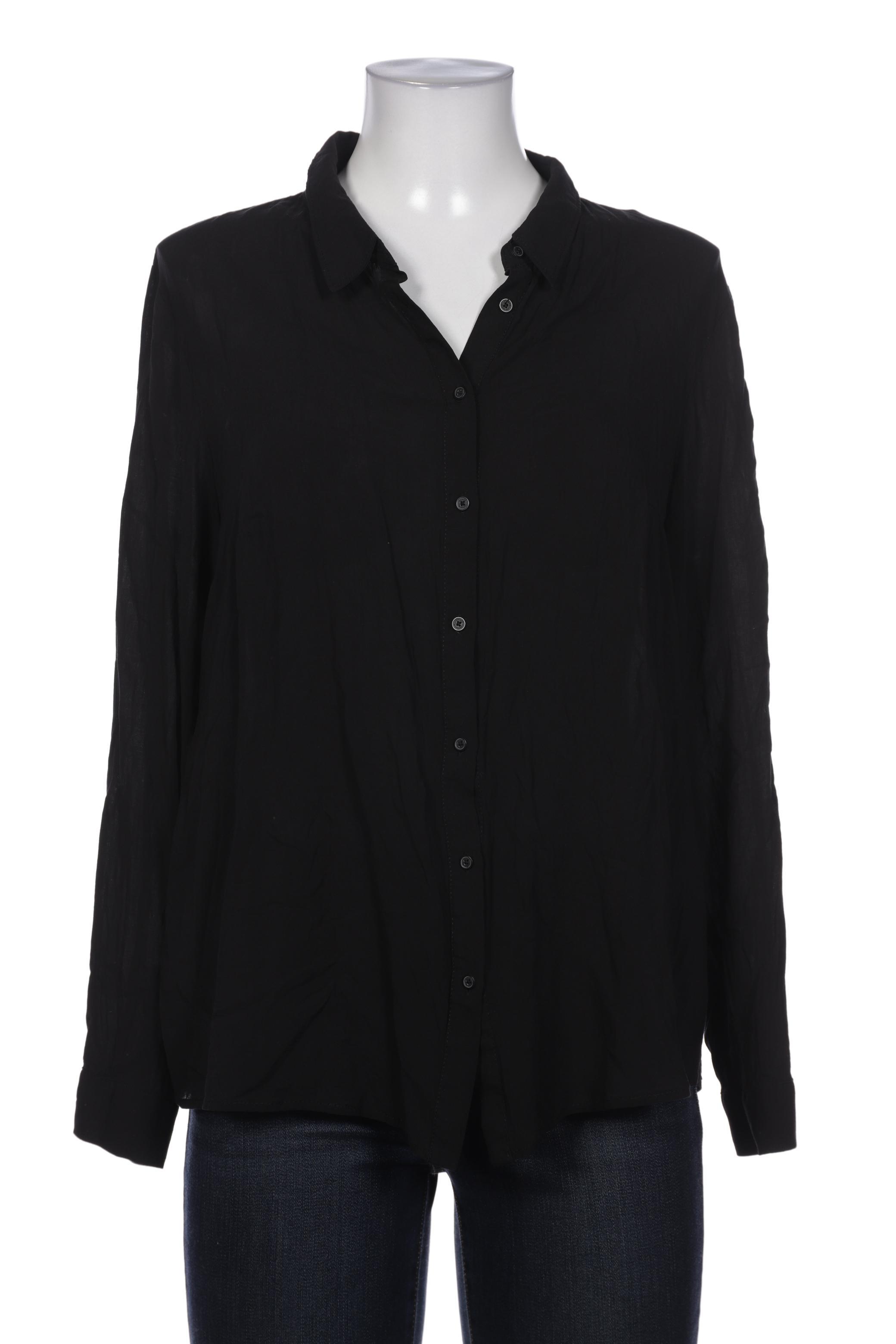 

violeta by Mango Damen Bluse, schwarz, Gr. 38