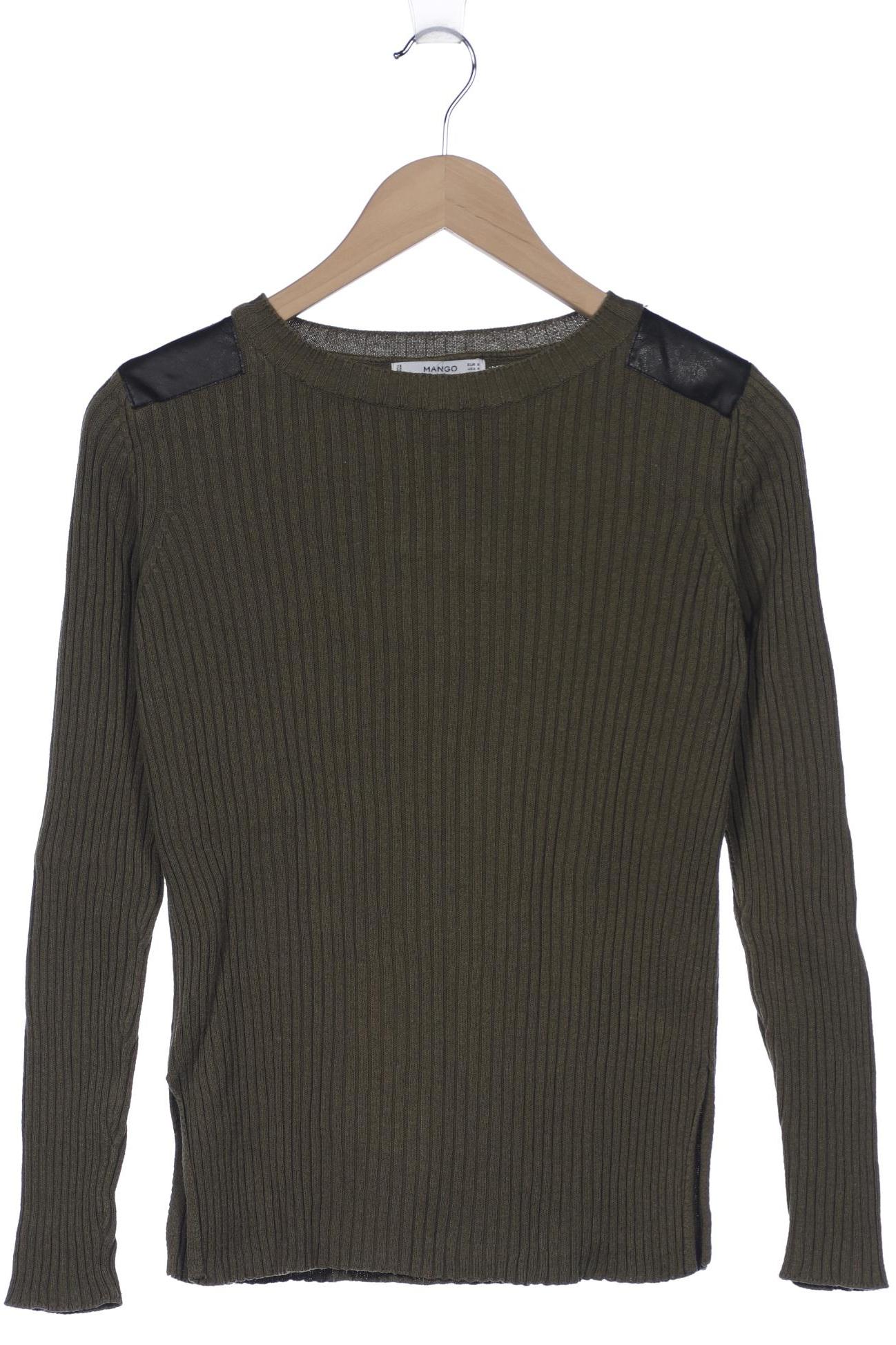 

violeta by Mango Damen Pullover, grün, Gr. 36
