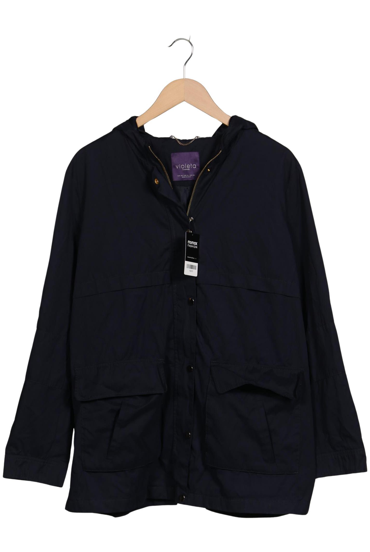 

violeta by Mango Damen Jacke, marineblau, Gr. 46