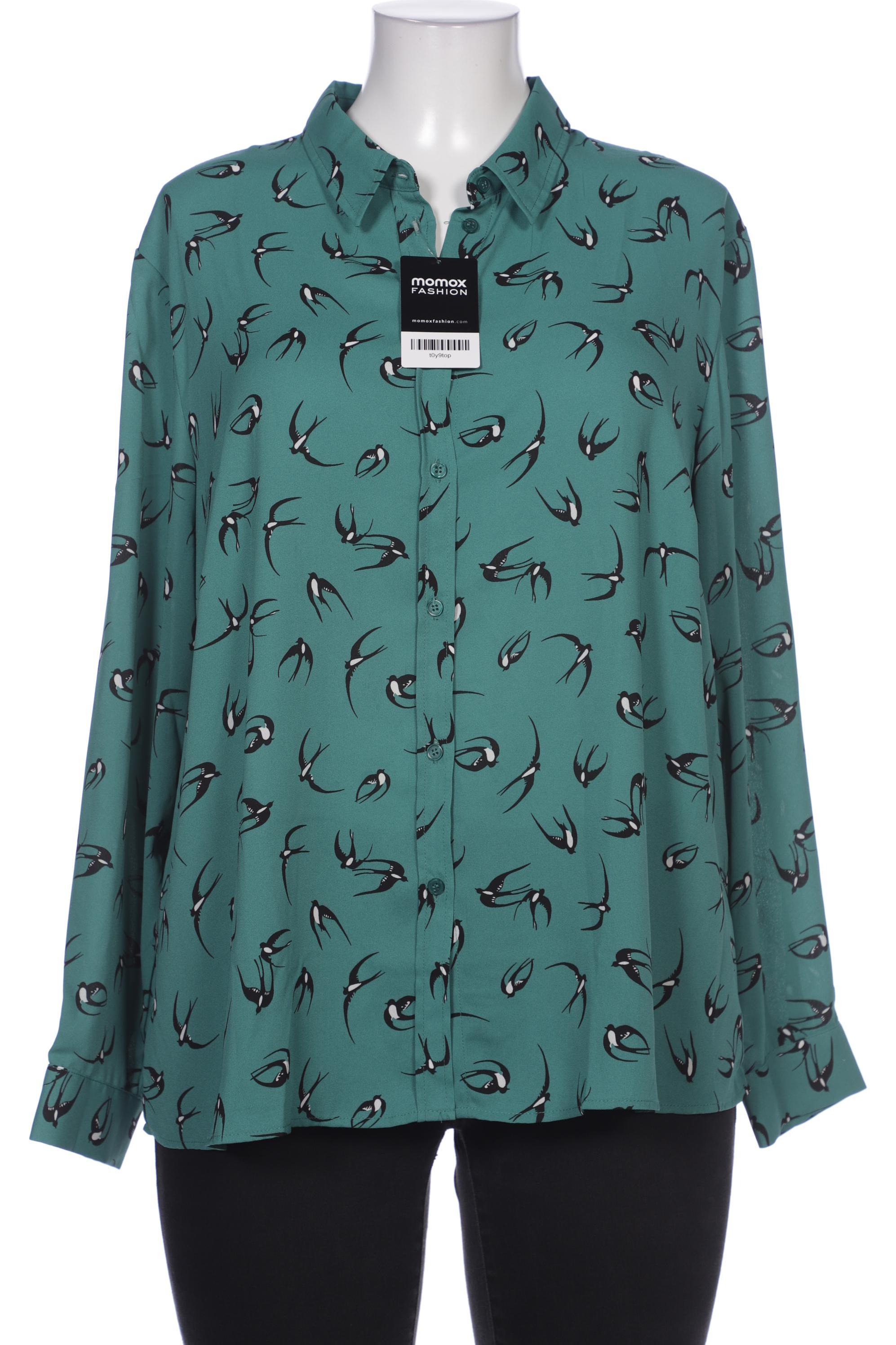 

violeta by Mango Damen Bluse, türkis, Gr. 46