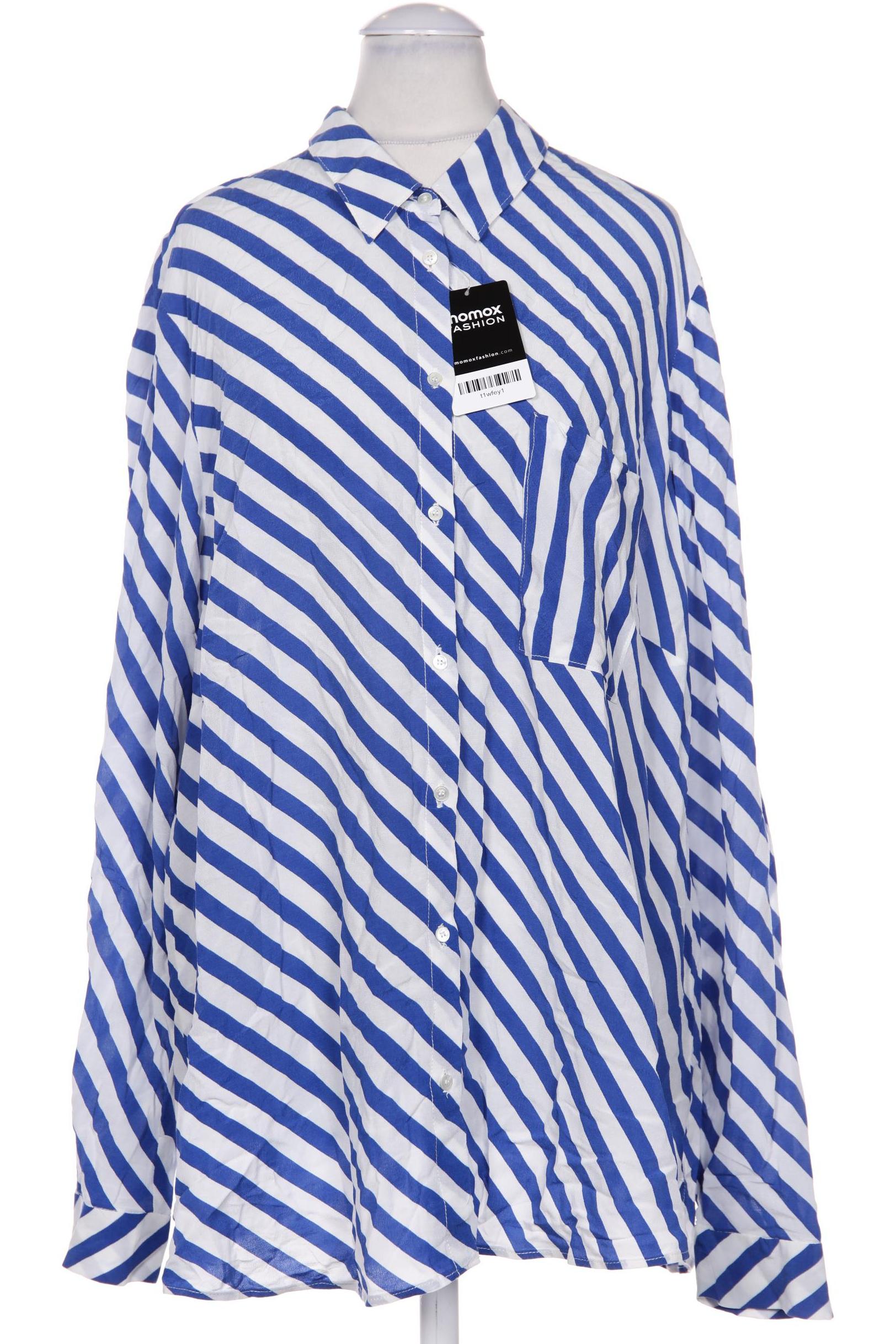 

violeta by Mango Damen Bluse, blau, Gr. 44