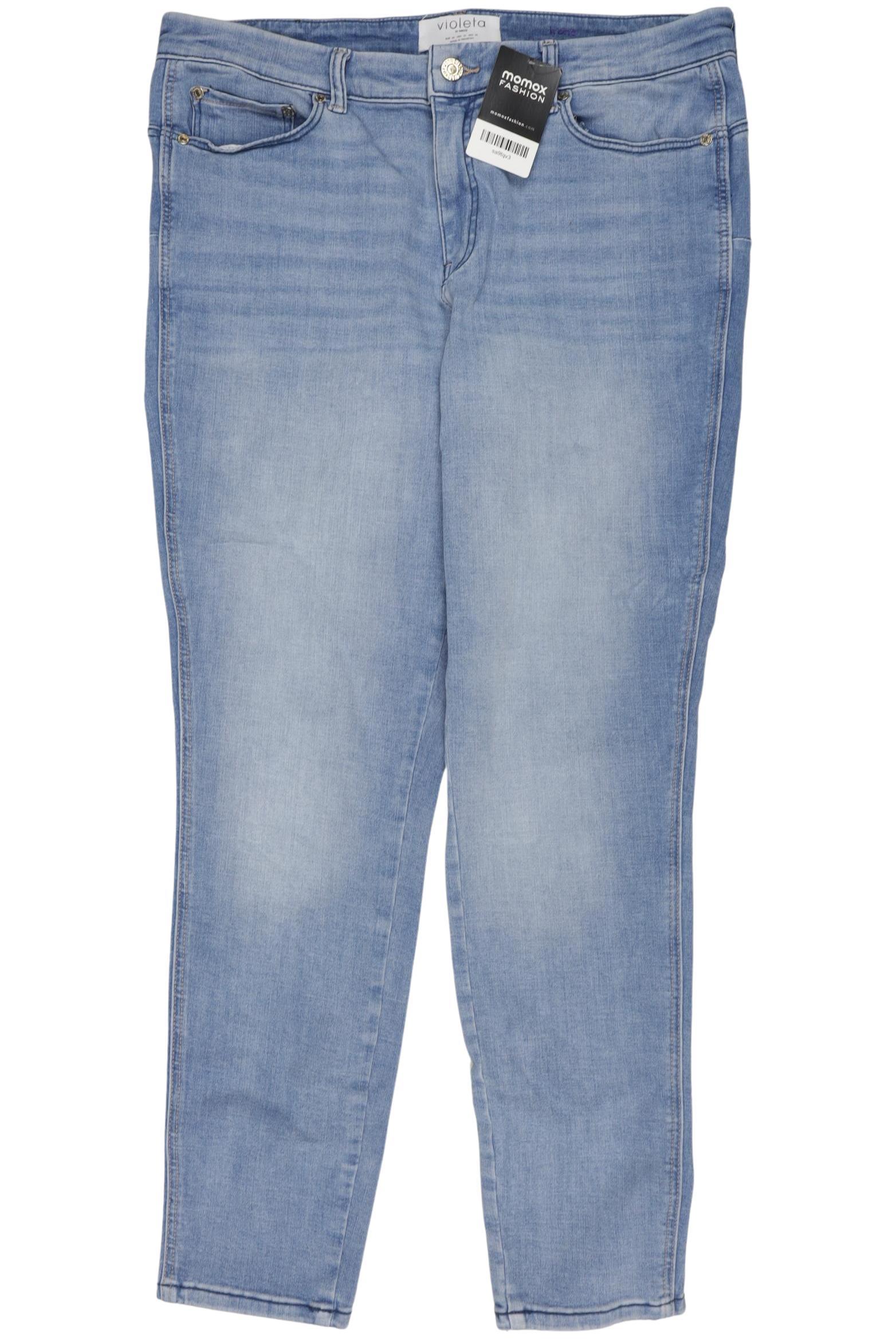 

violeta by Mango Damen Jeans, blau, Gr. 48