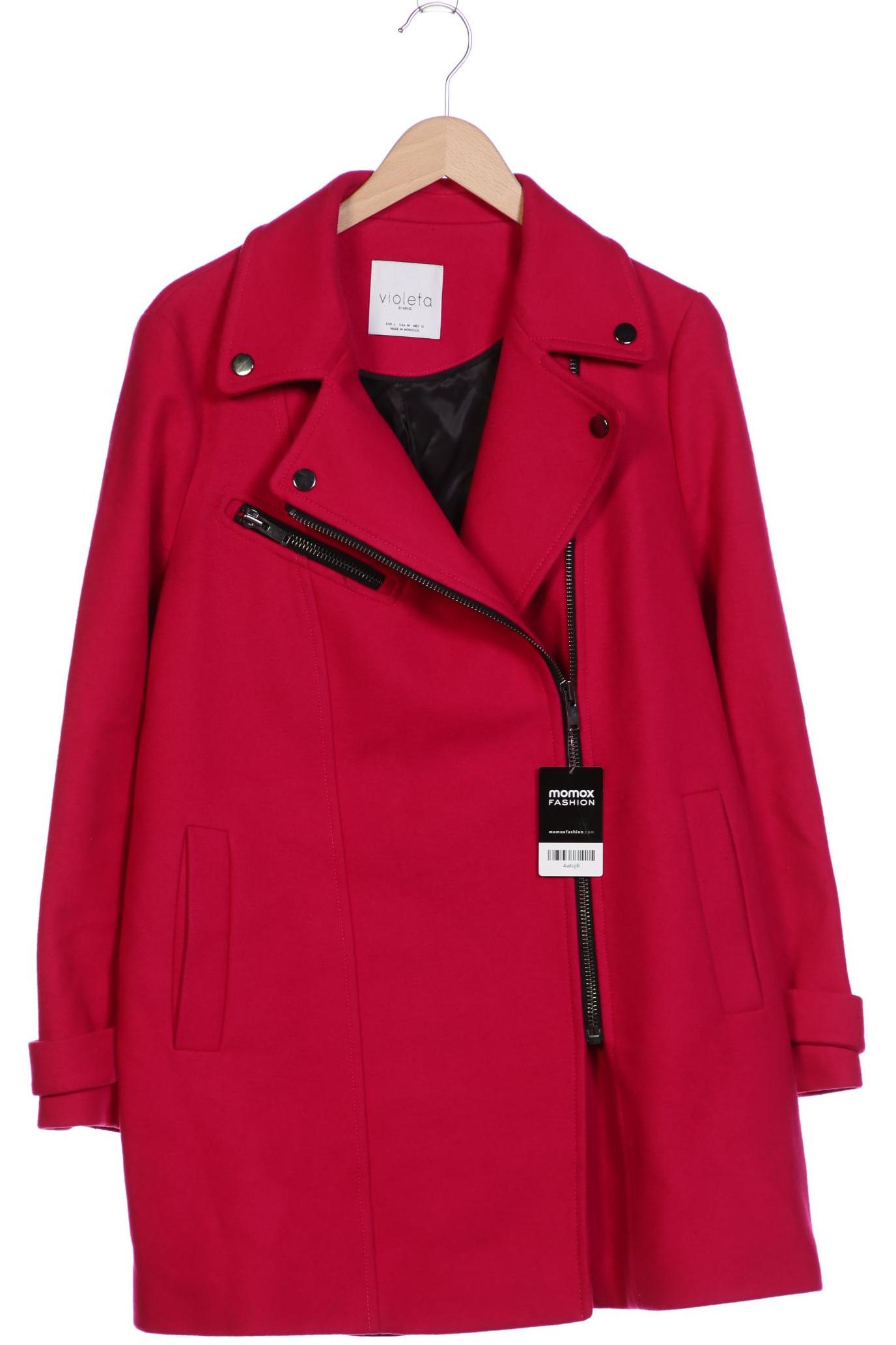 

violeta by Mango Damen Mantel, pink, Gr. 42