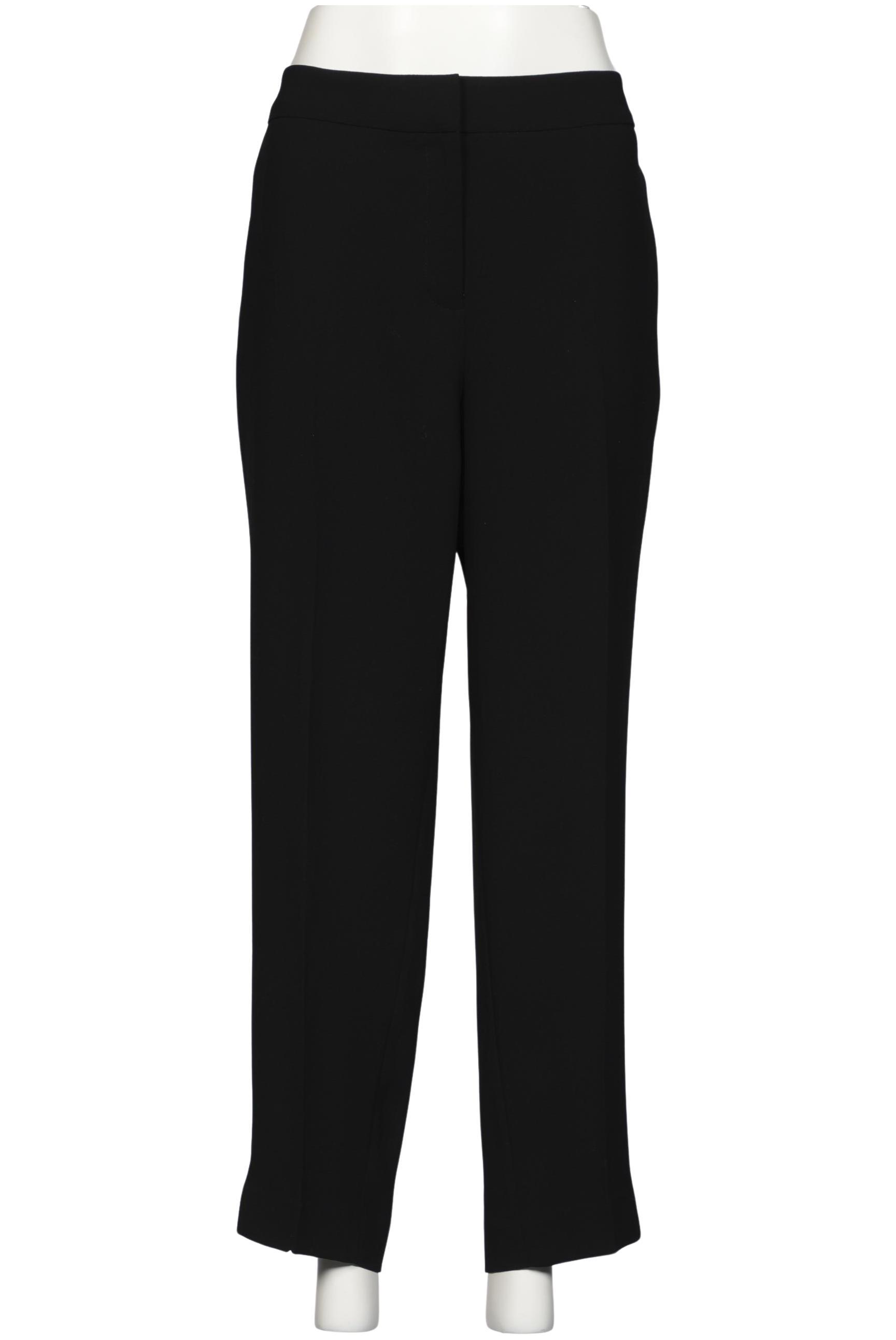 

violeta by Mango Damen Stoffhose, schwarz, Gr. 0