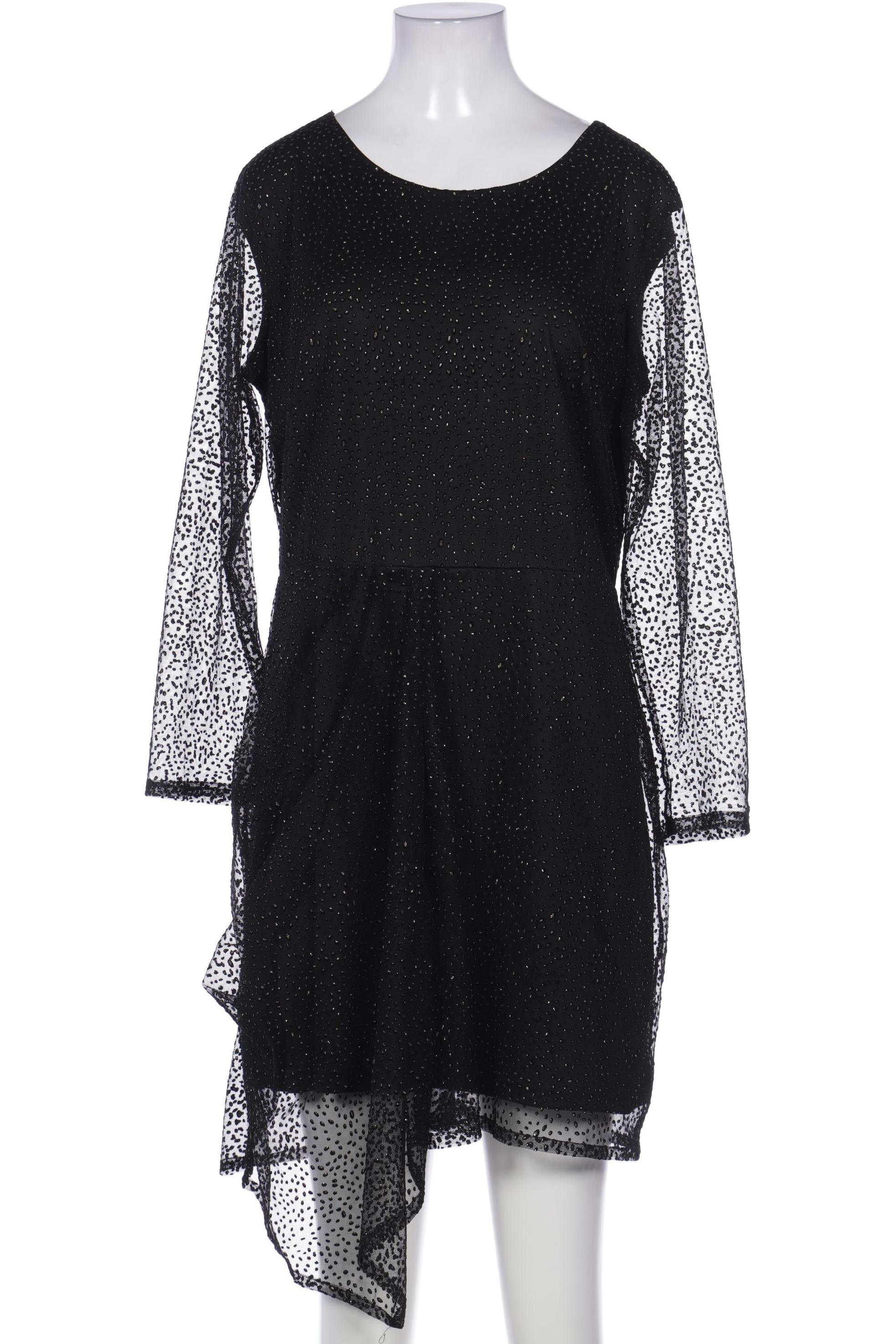 

violeta by Mango Damen Kleid, schwarz, Gr. 36