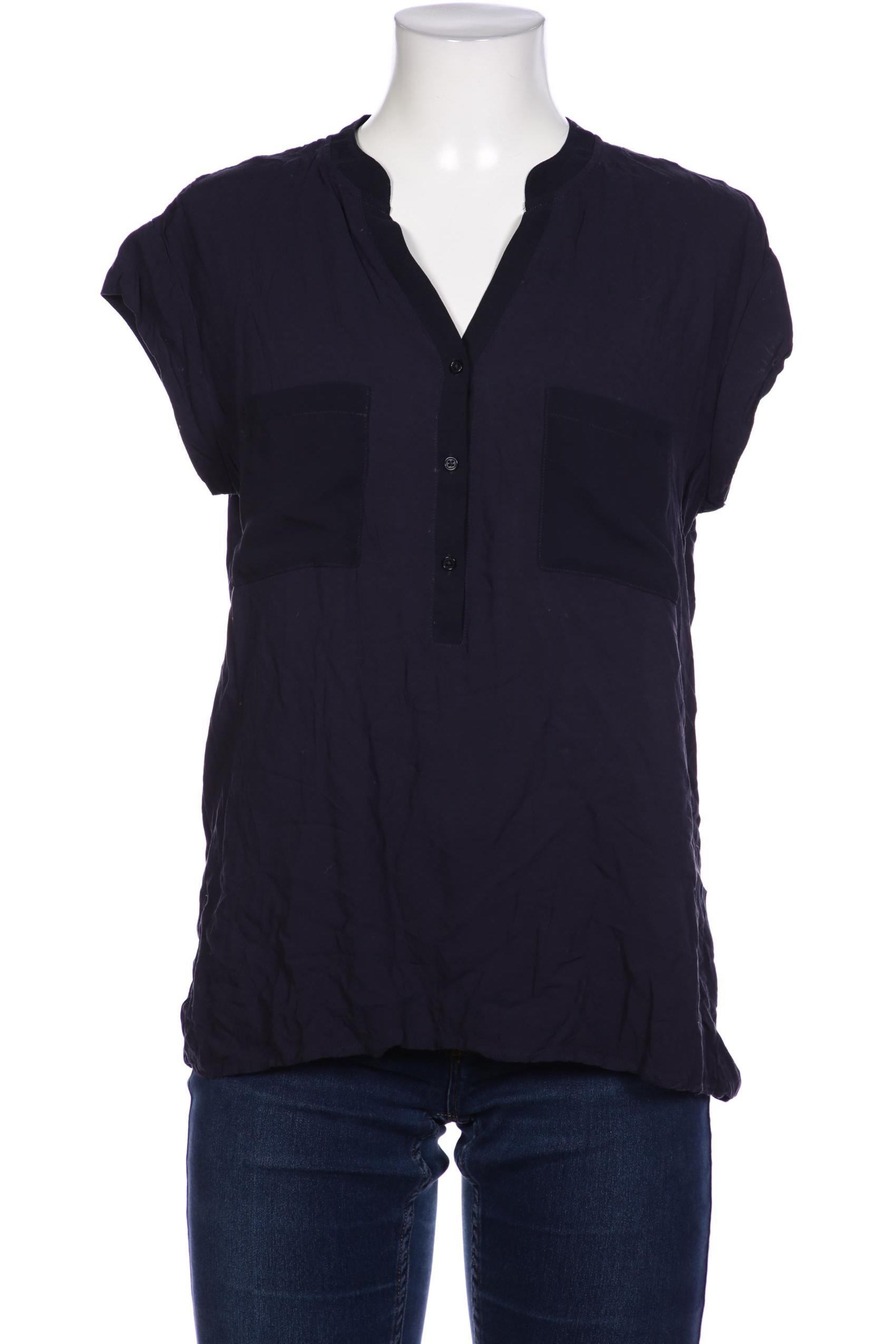 

violeta by Mango Damen Bluse, marineblau, Gr. 38