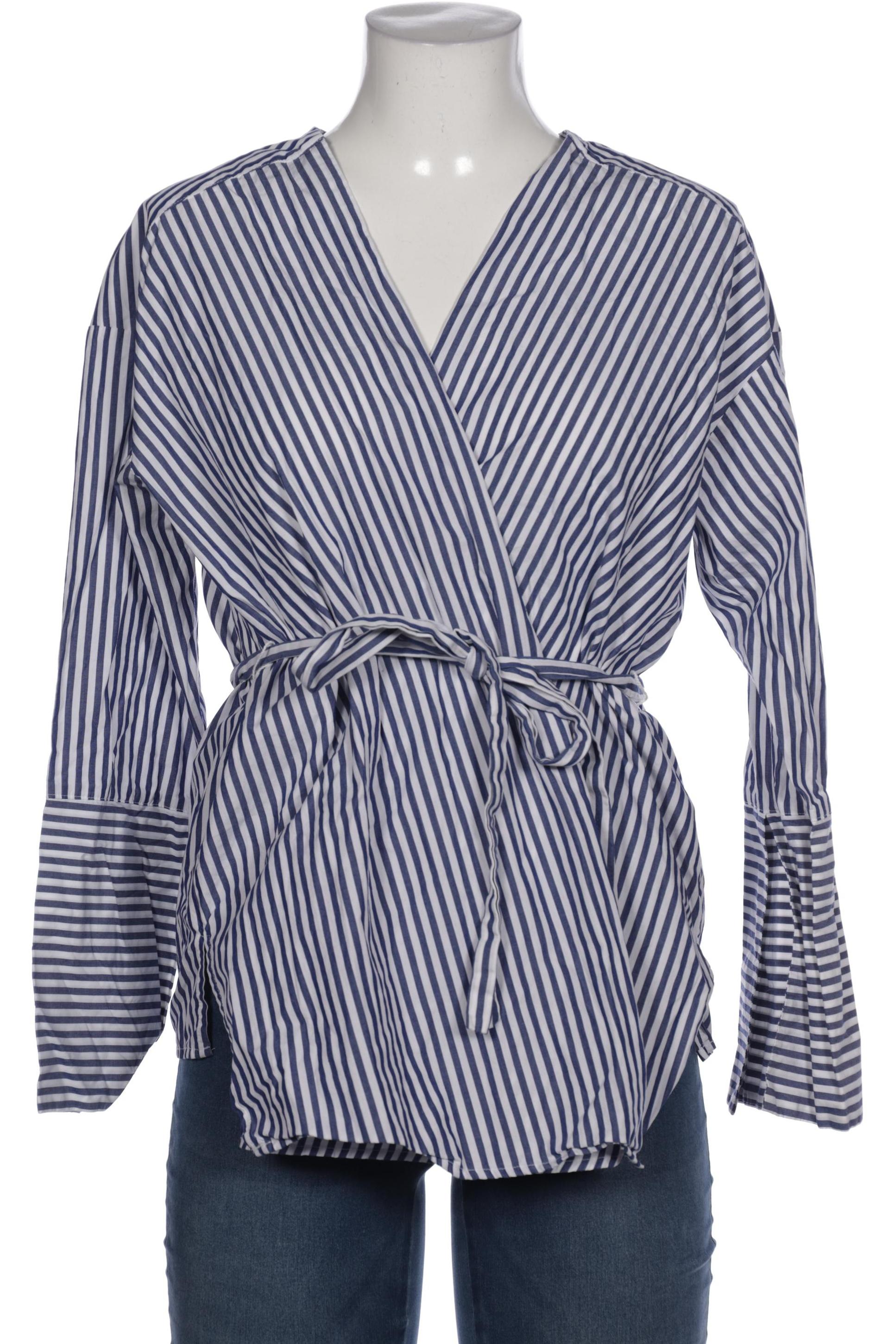 

violeta by Mango Damen Bluse, blau, Gr. 42