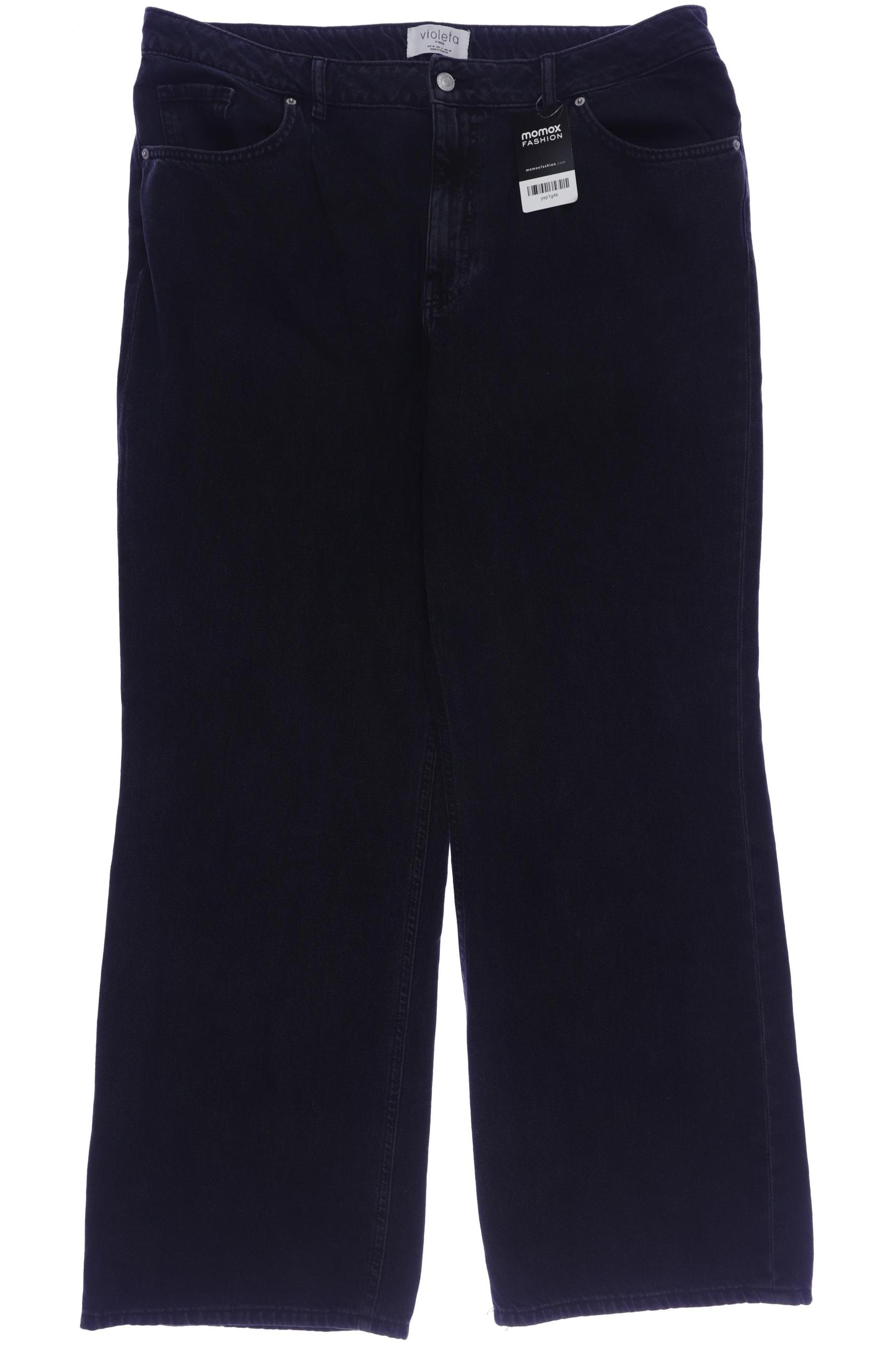 

violeta by Mango Damen Jeans, marineblau, Gr. 50