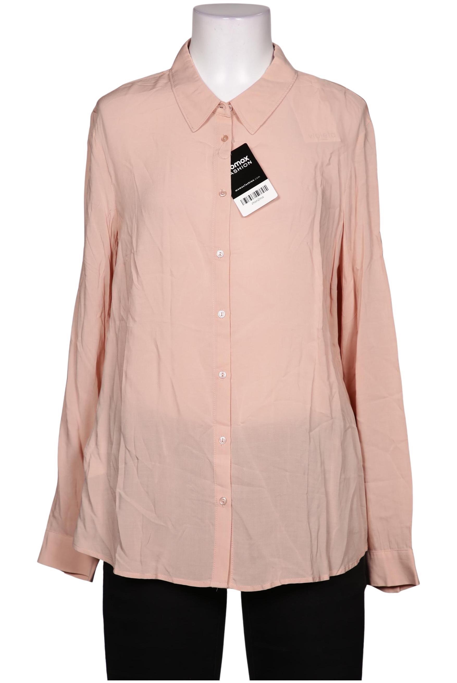 

violeta by Mango Damen Bluse, pink, Gr. 36