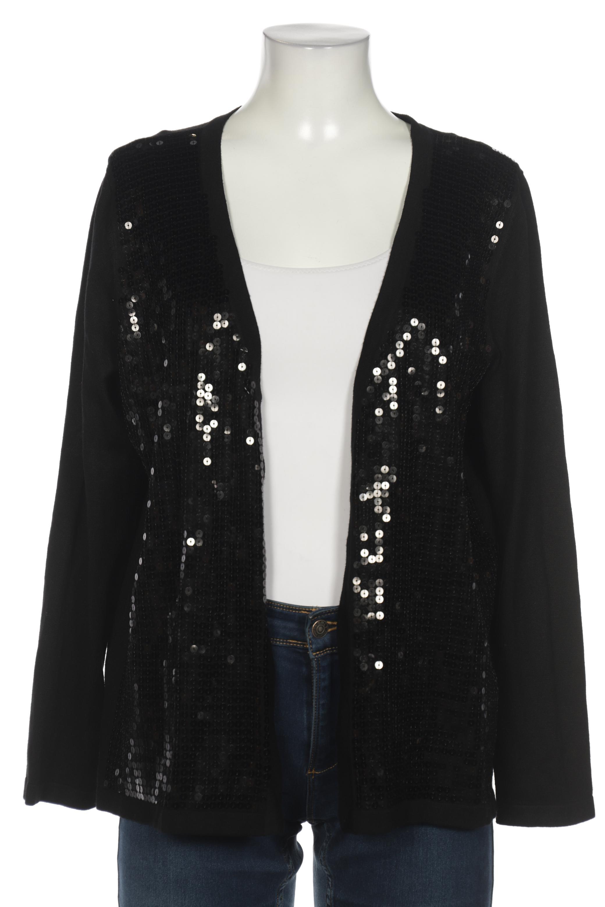 

violeta by Mango Damen Strickjacke, schwarz