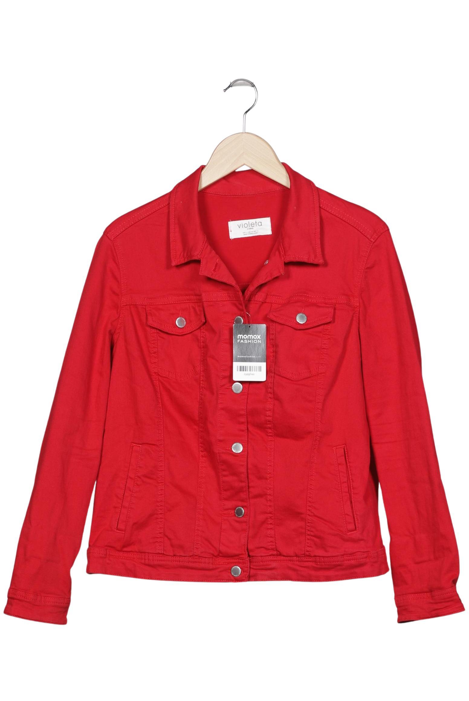 

violeta by Mango Damen Jacke, rot, Gr. 42