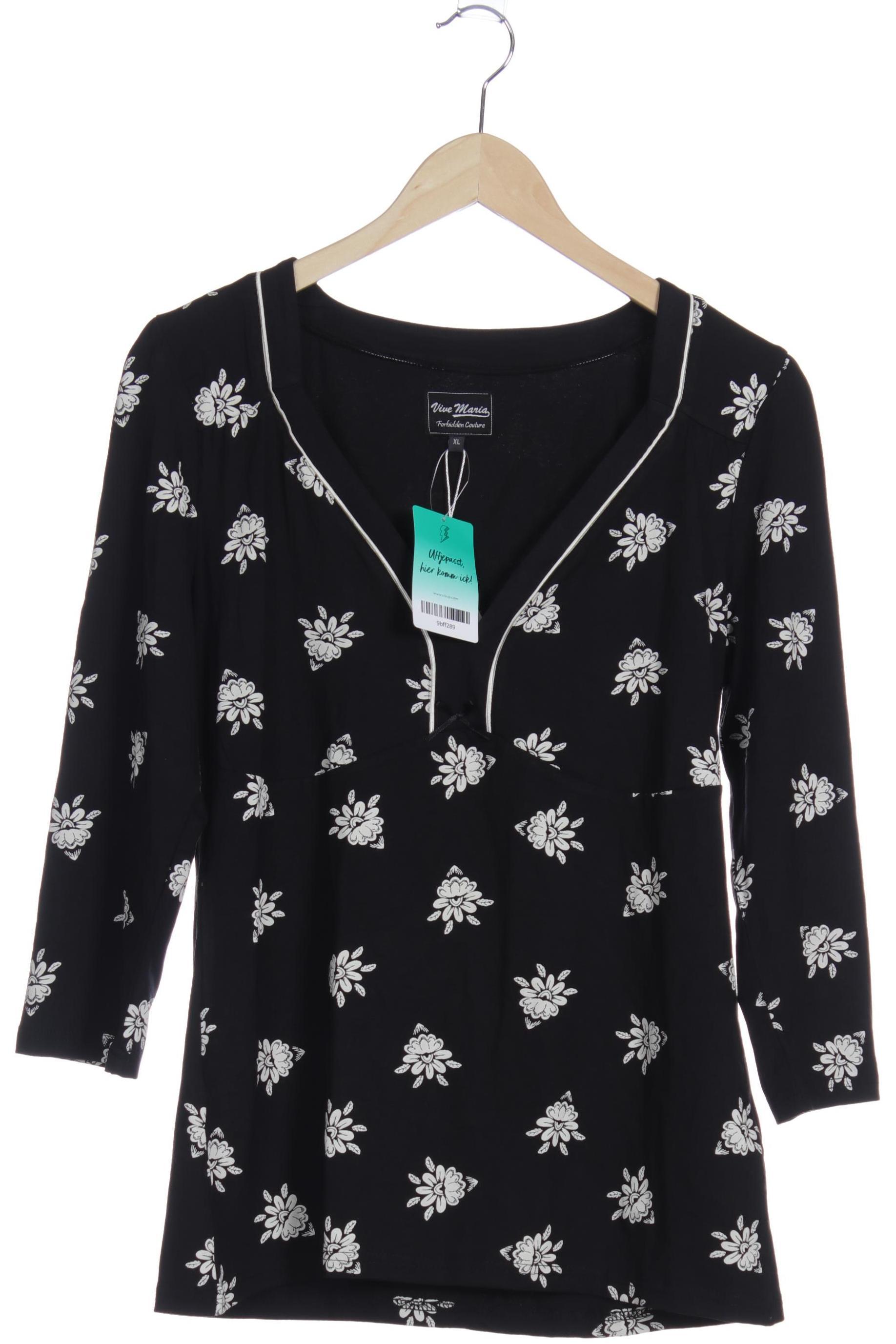 

Vive Maria Damen Bluse, schwarz, Gr.
