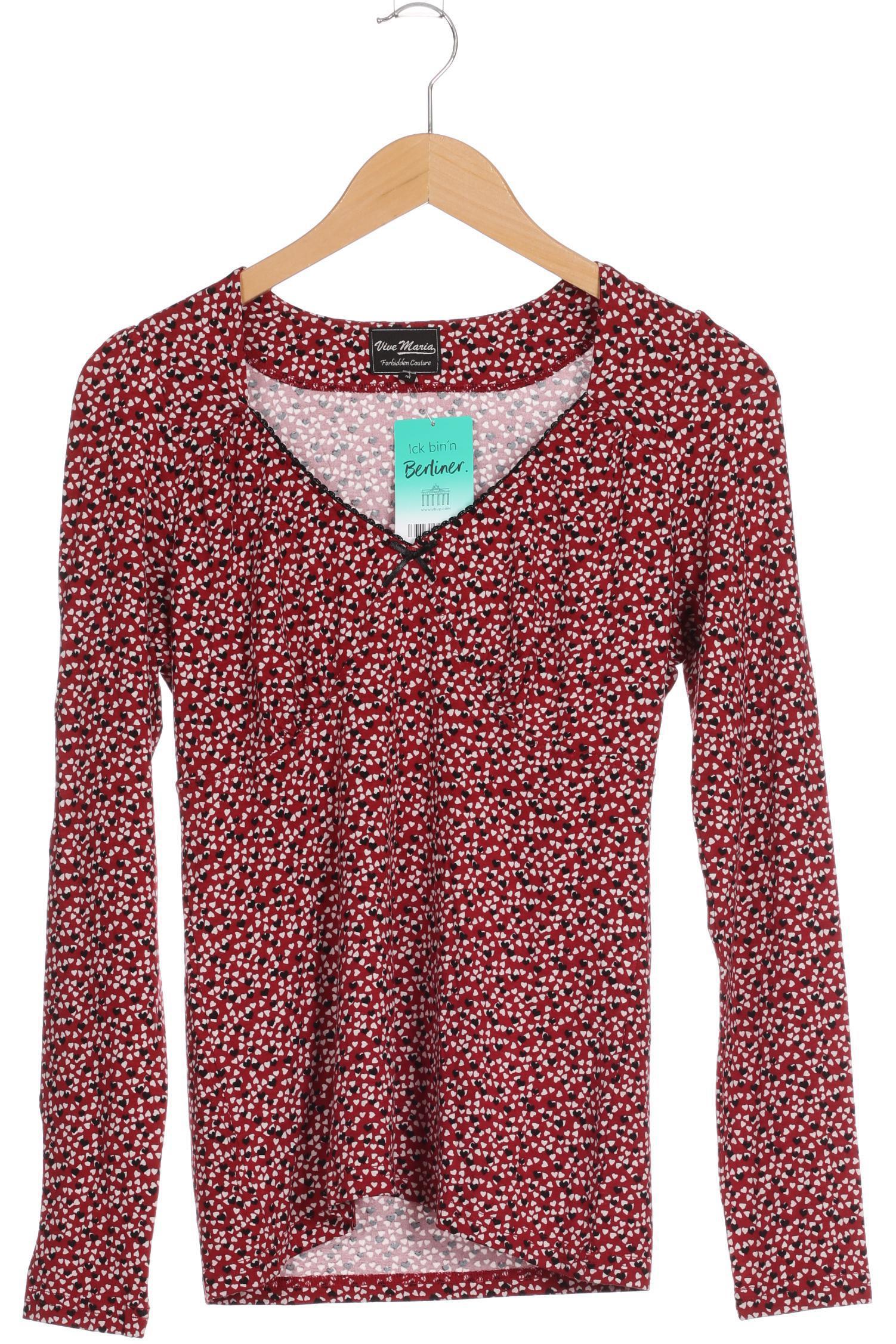 

Vive Maria Damen Langarmshirt, rot, Gr.