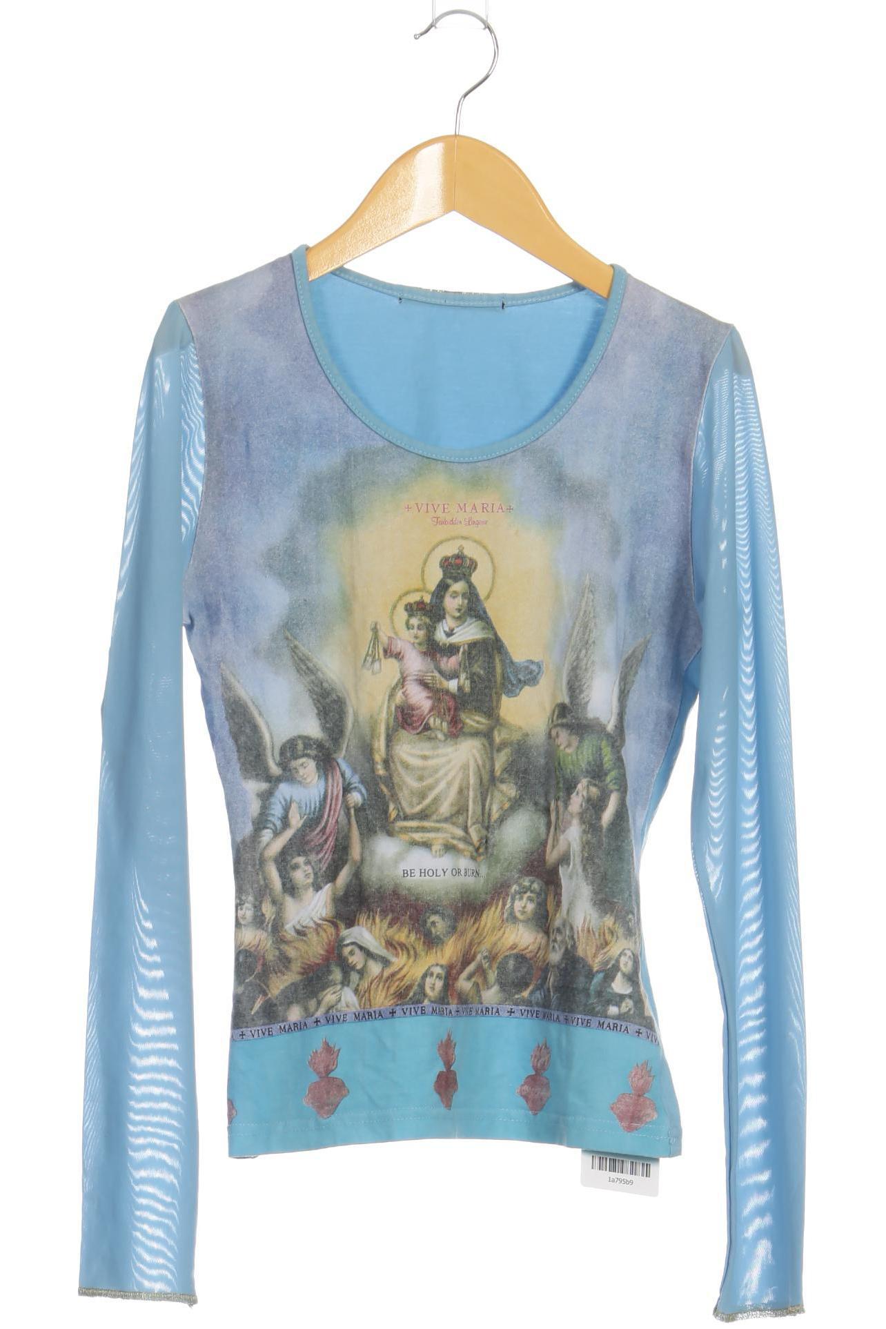 

Vive Maria Damen Langarmshirt, blau, Gr.