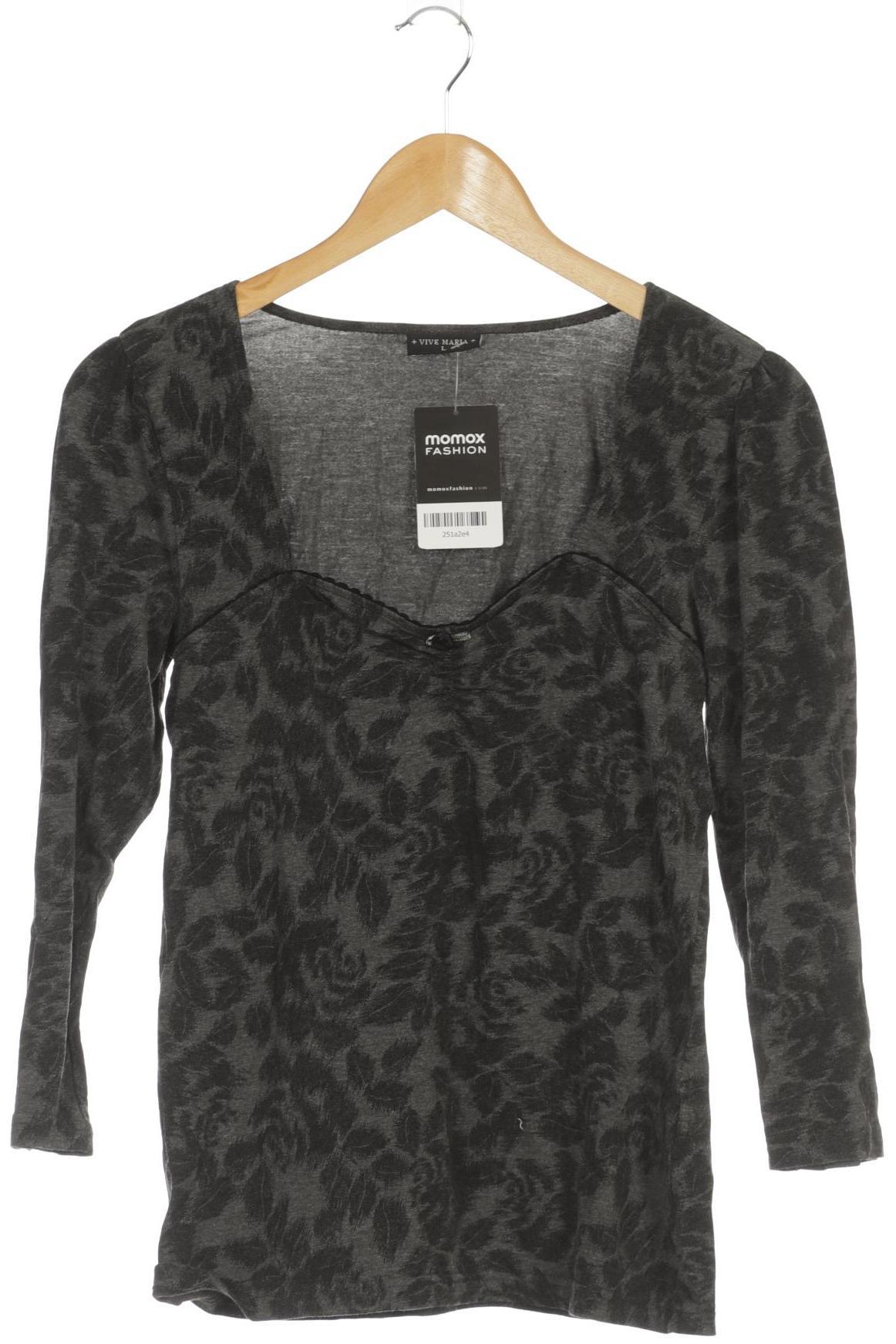 

Vive Maria Damen Langarmshirt, grau, Gr.