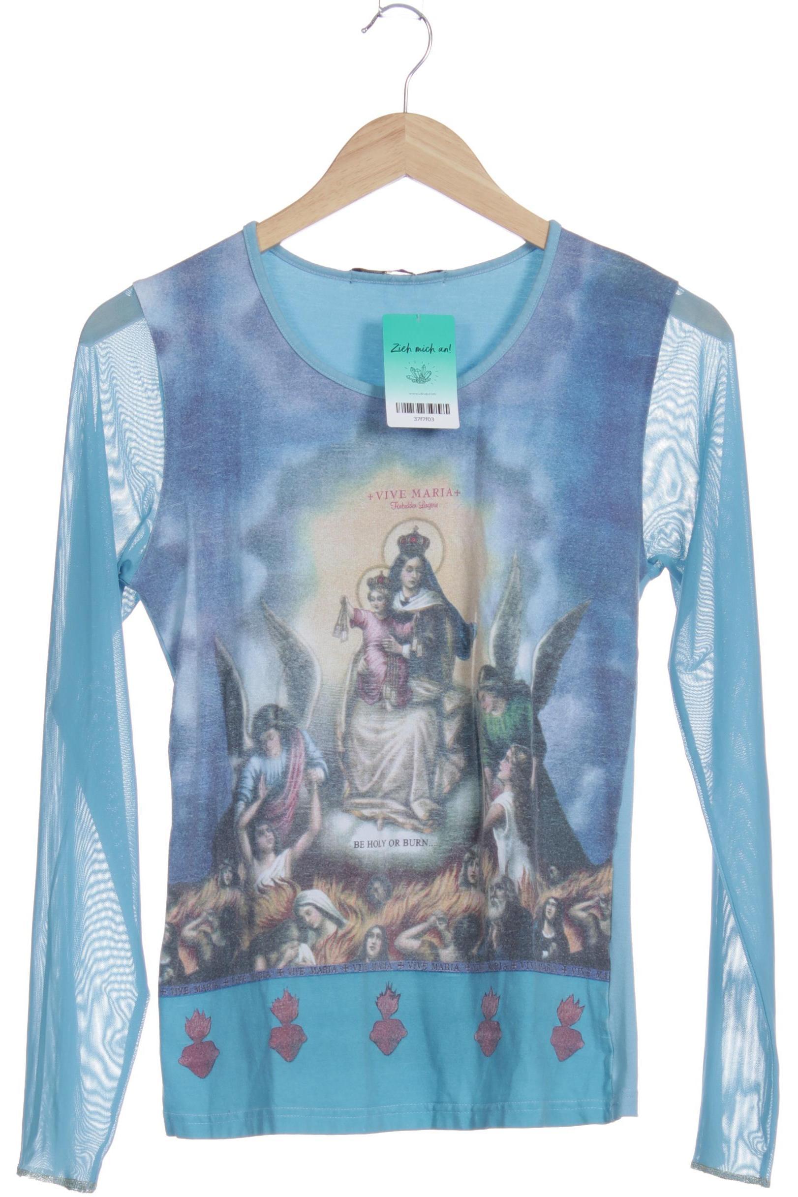 

Vive Maria Damen Langarmshirt, blau, Gr.
