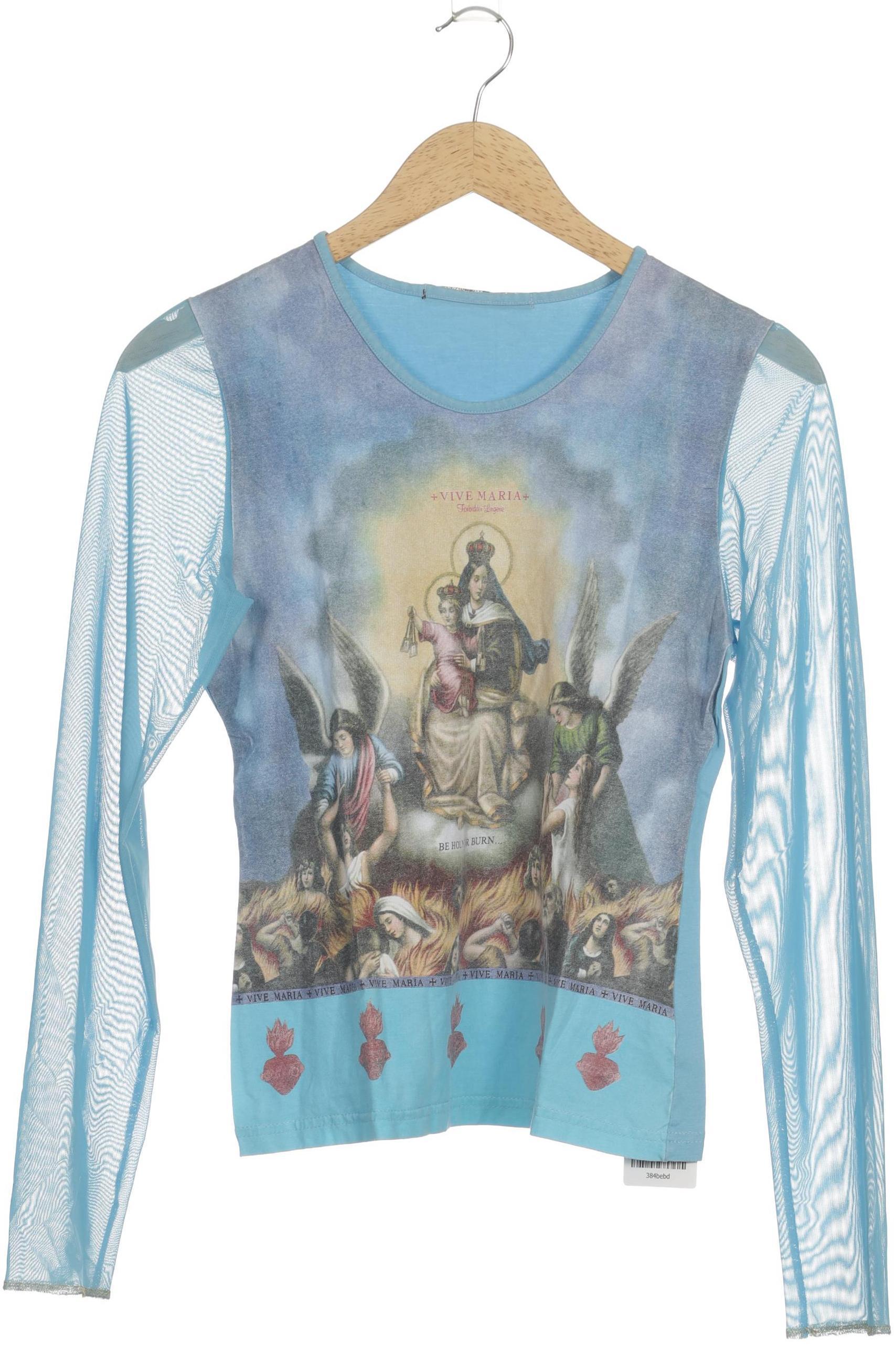 

Vive Maria Damen Langarmshirt, blau, Gr.