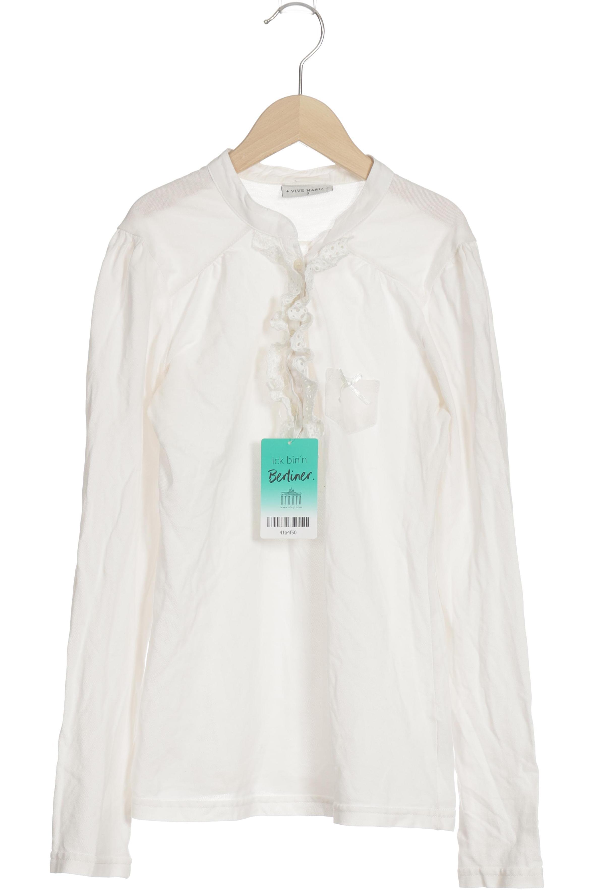 

Vive Maria Damen Langarmshirt, weiß, Gr.